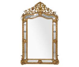 GRAN ESPEJO DE PARED, LUIS XVI (S. XIX)