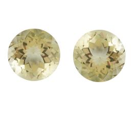 CUARZOS COLOR LIMÓN, TALLADOS, 23.70CT