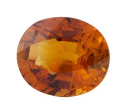 ZAFIRO YELLOW TALLA OVAL DE 2.64 CT. CON TARJETA DE CERTIFICACIÓN GEMOLOGICA