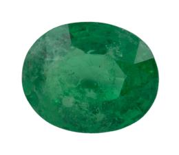 GRANATE TSAVORITA EN TALLA OVAL CON PESO DE 1.46 CT. TARJETA CON CERTIFICCIÓN GEMOLOGICA