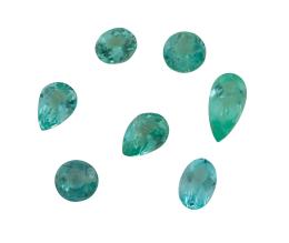 TURMALINAS PARAIBA PESO TOTAL: 1.06 CT