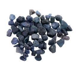 ZAFIROS EN BRUTO, PESO TOTAL DE 56.37 CT