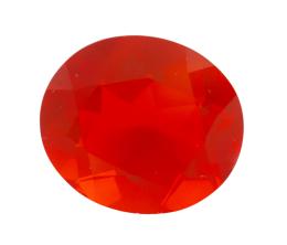 OPALO DE FUEGO EN TALLA OVAL CON PESO DE 5.38 CT