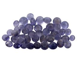 IOLITAS , EN TALLAS REDONDAS CON PESO TOTAL DE 20 CT