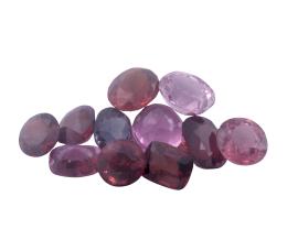 ESPINELAS EN DIFERENTES COLORES Y TALLAS CON PESO TOTAL DE 7.45 CT