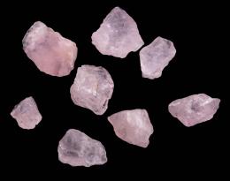 MORGANITAS EN BRUTO CON PESO TOTAL DE 75.60 CT