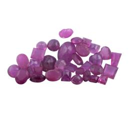 RUBIES EN DIFERENTES TALLAS Y TAMAÑOS CON PESO TOTAL DE 6.15 CT