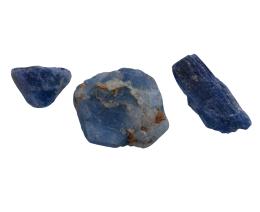 ZAFIROS EN BRUTO CON PESO TOTAL DE 64.90 CT