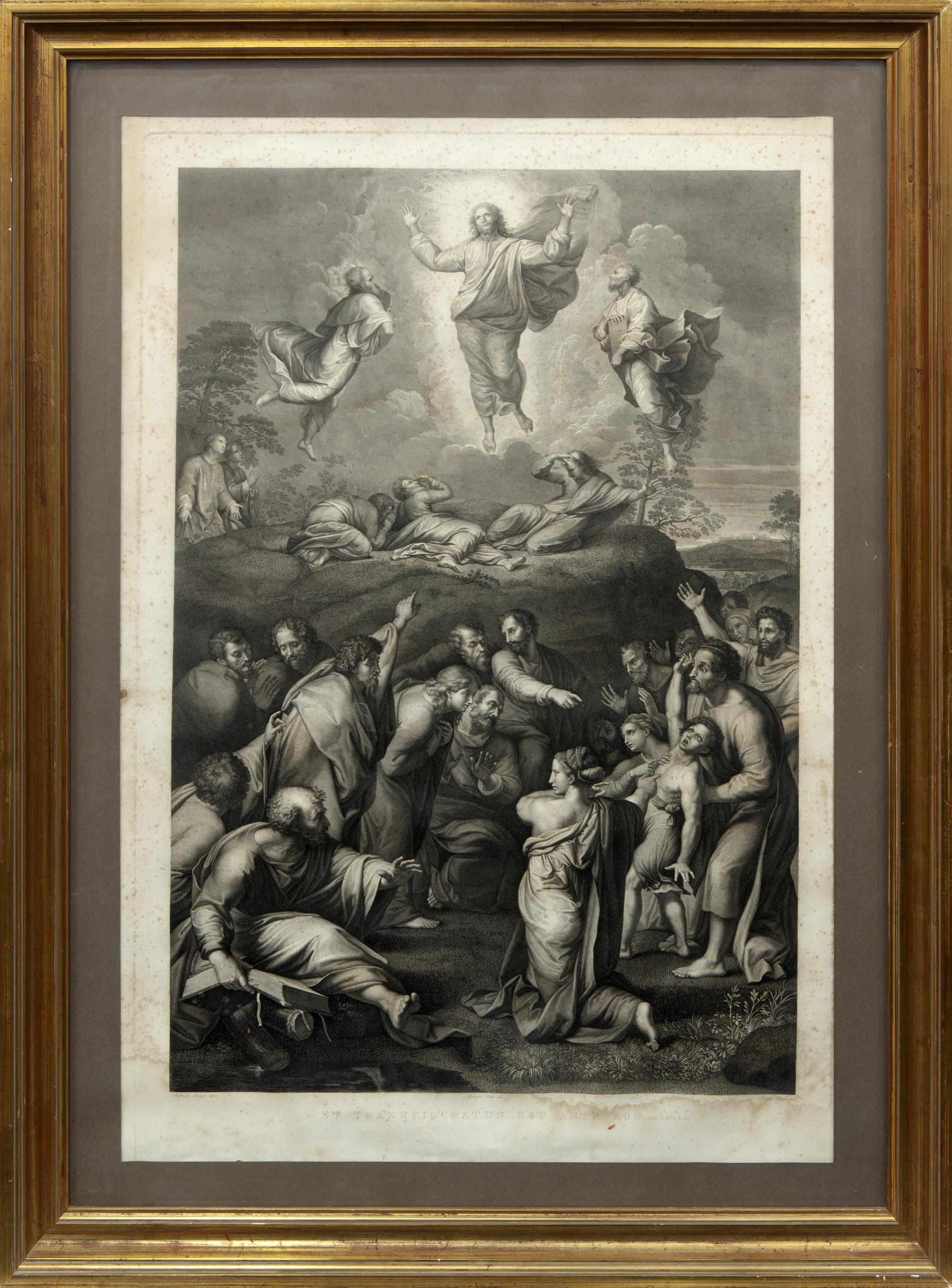 "LA TRANSFIGURACIÓN", IGNACIO PAVON SEGÚN RAFAEL DI SANZIO