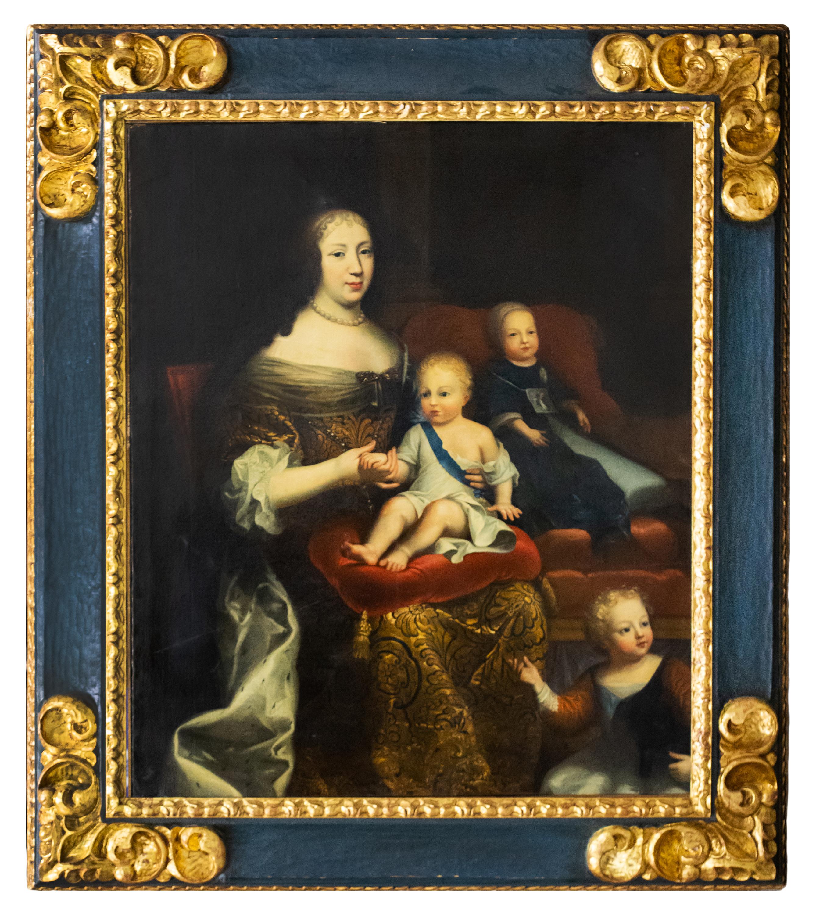 Retrato de la familia de Luis XIV