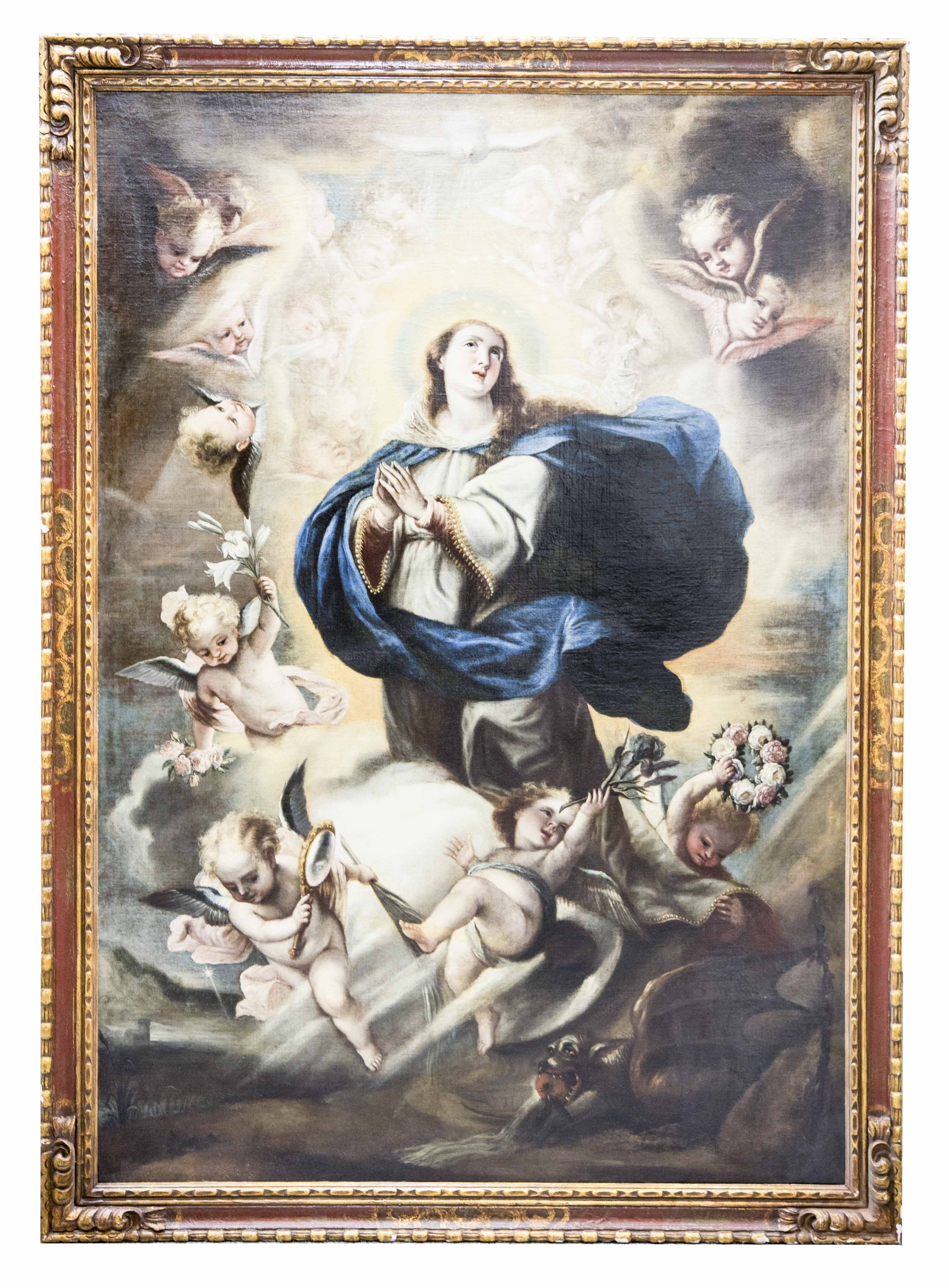 INMACULADA CONCEPCIÓN, COPIA DE MATEO CEREZO, S. XVIII 