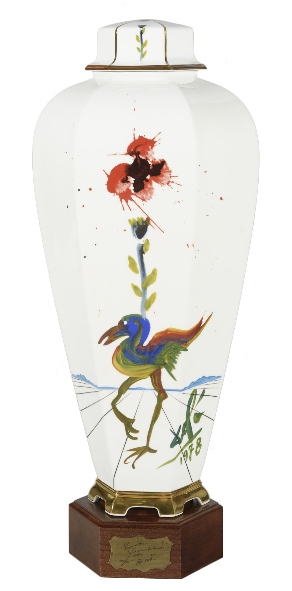 Pájaro exótico, 1978.
