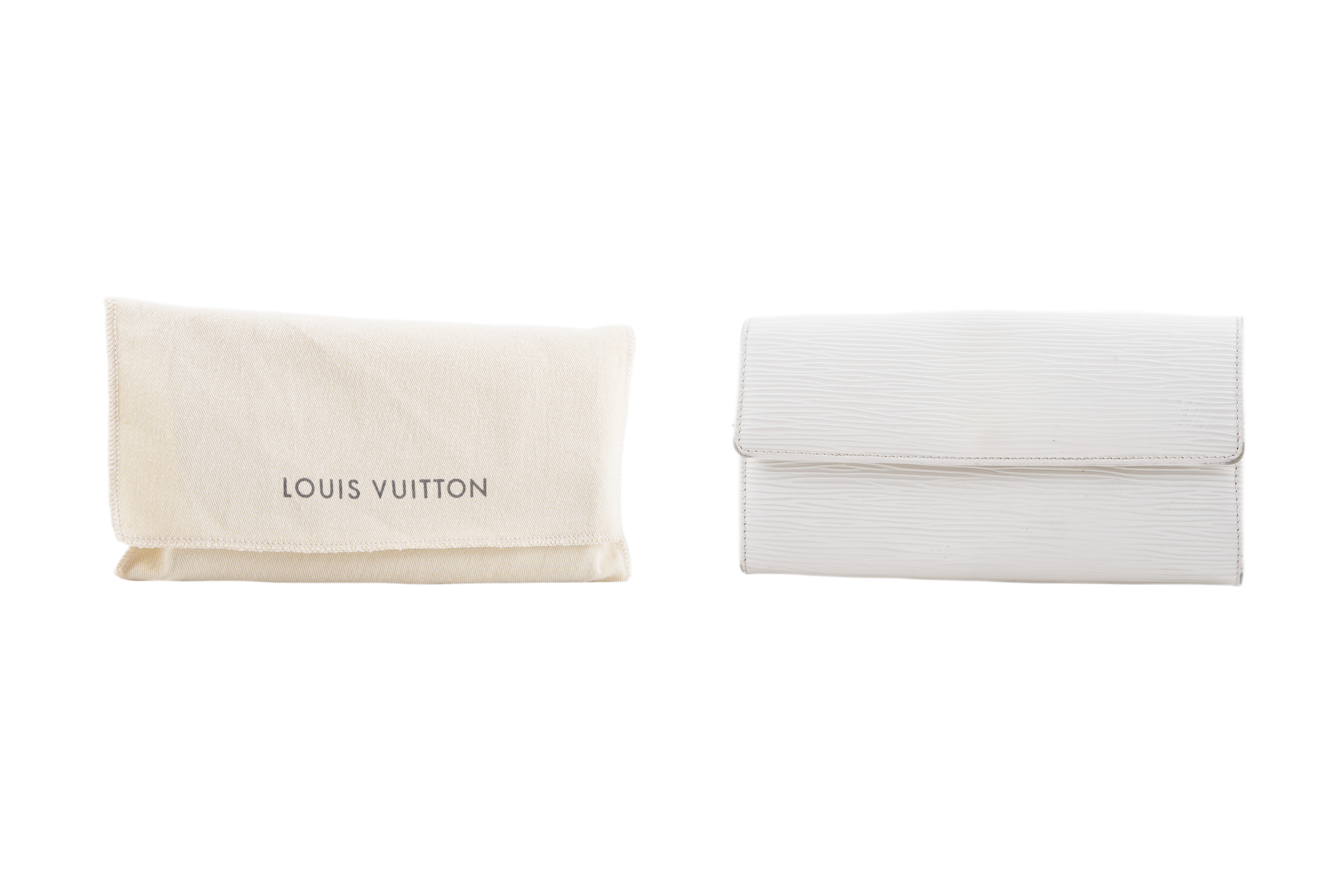 CARTERA DE PIEL BLANCA, LOUIS VUITTON.