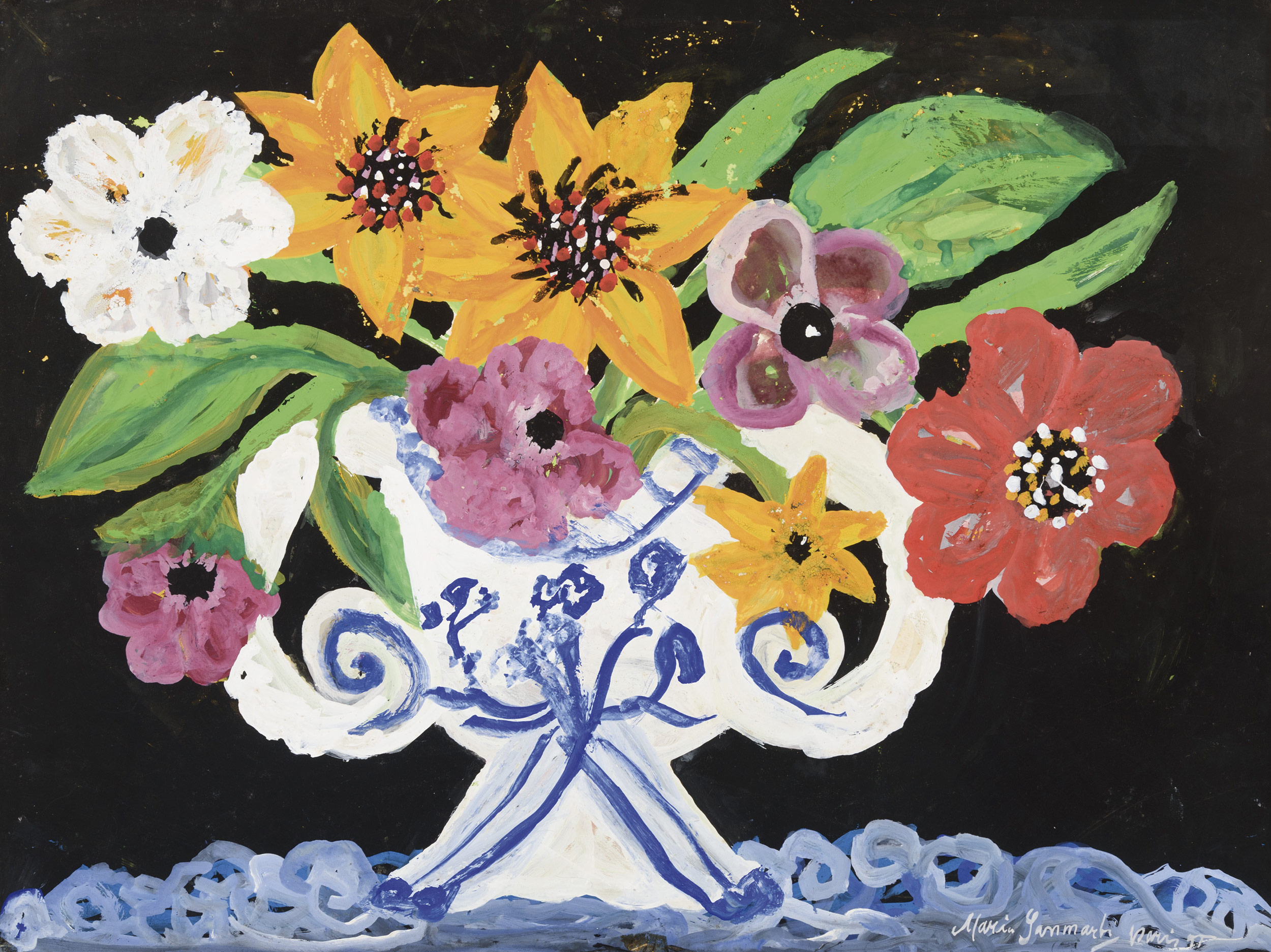JARRÓN DE FLORES, 1945.