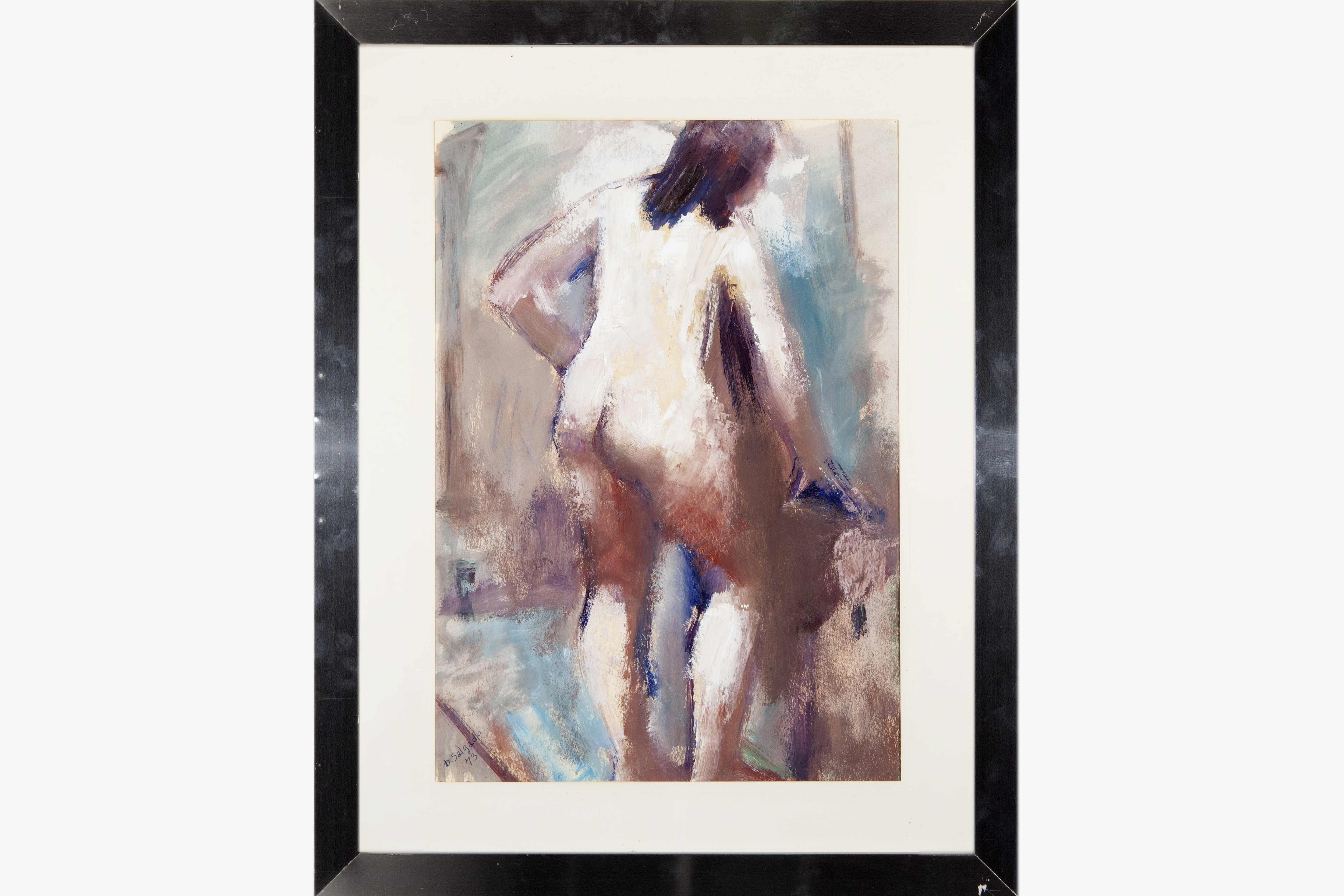 DESNUDO FEMENINO DE ESPALDAS, 1973