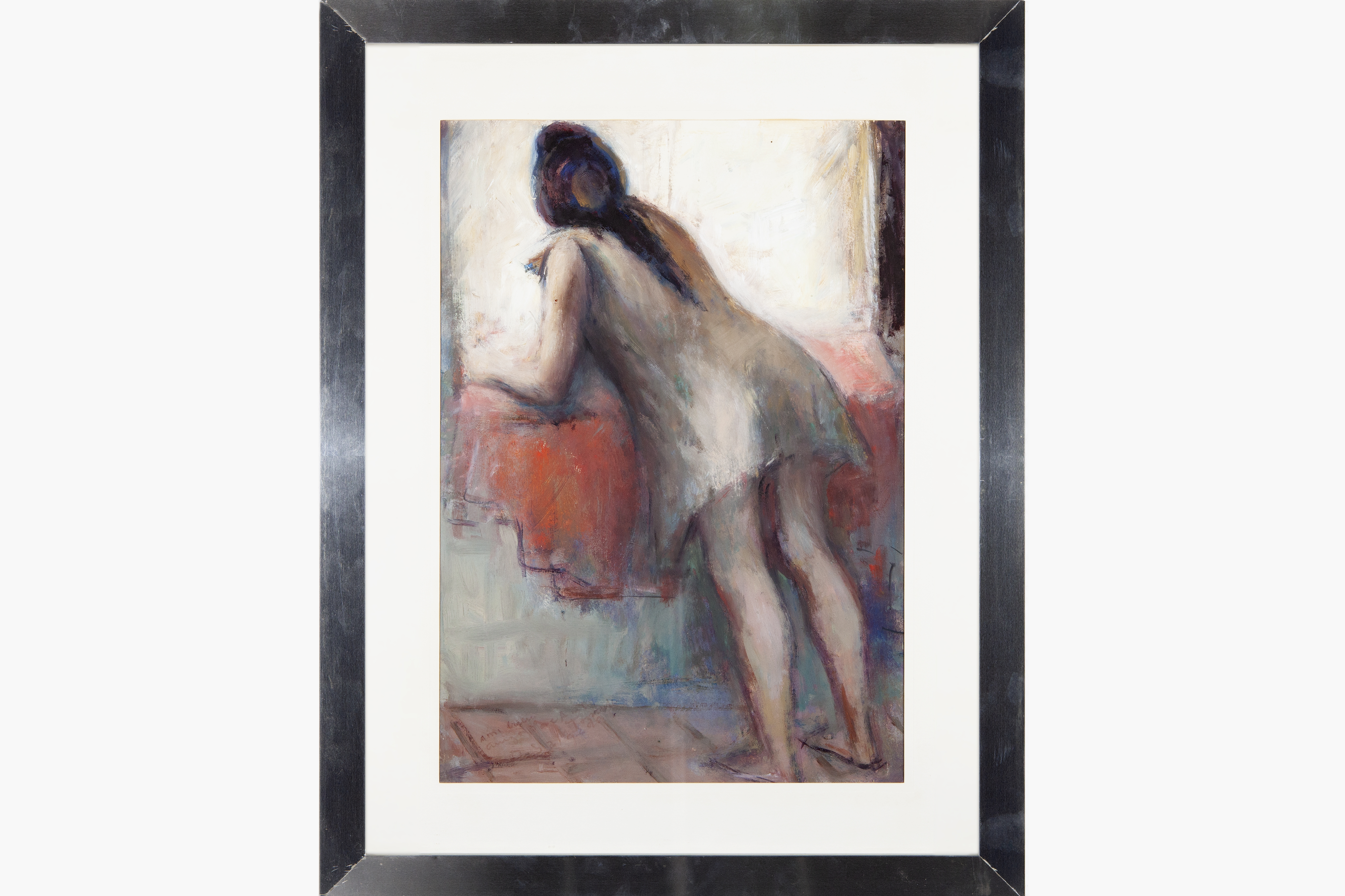 NIÑA DE ESPALDAS