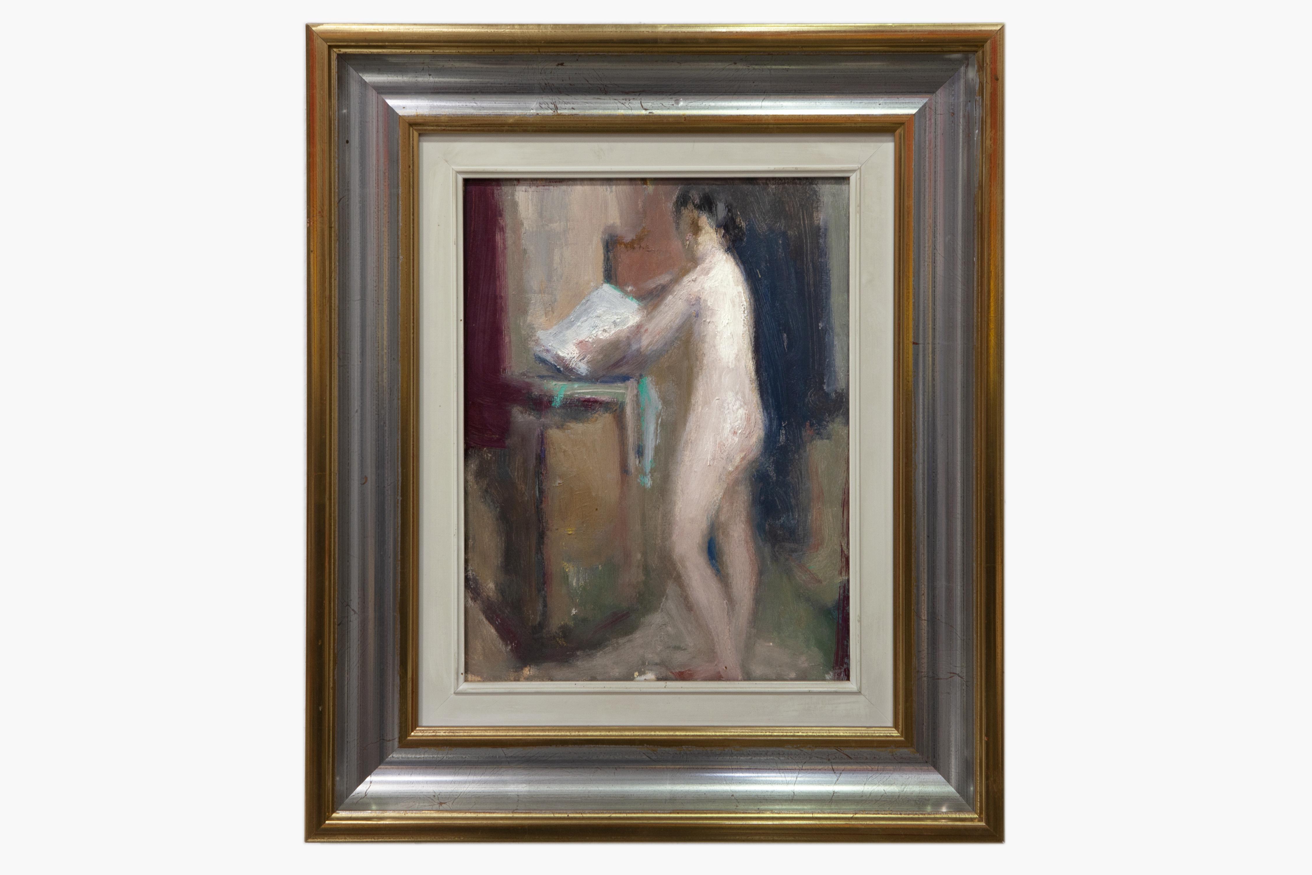 DESNUDO DE PERFIL