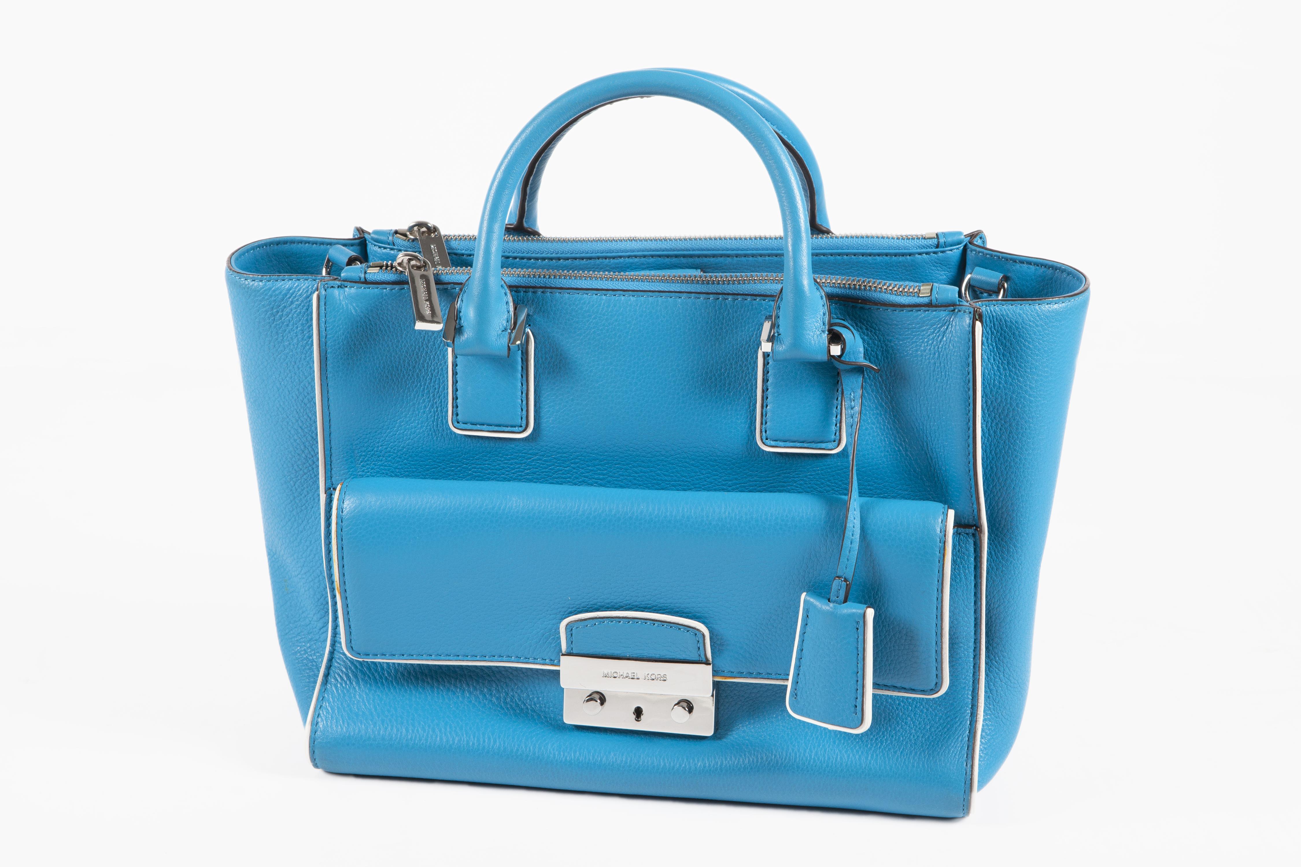 BOLSO DE PIEL MODELO AUDREY SATCHEL, MICHAEL KORS
