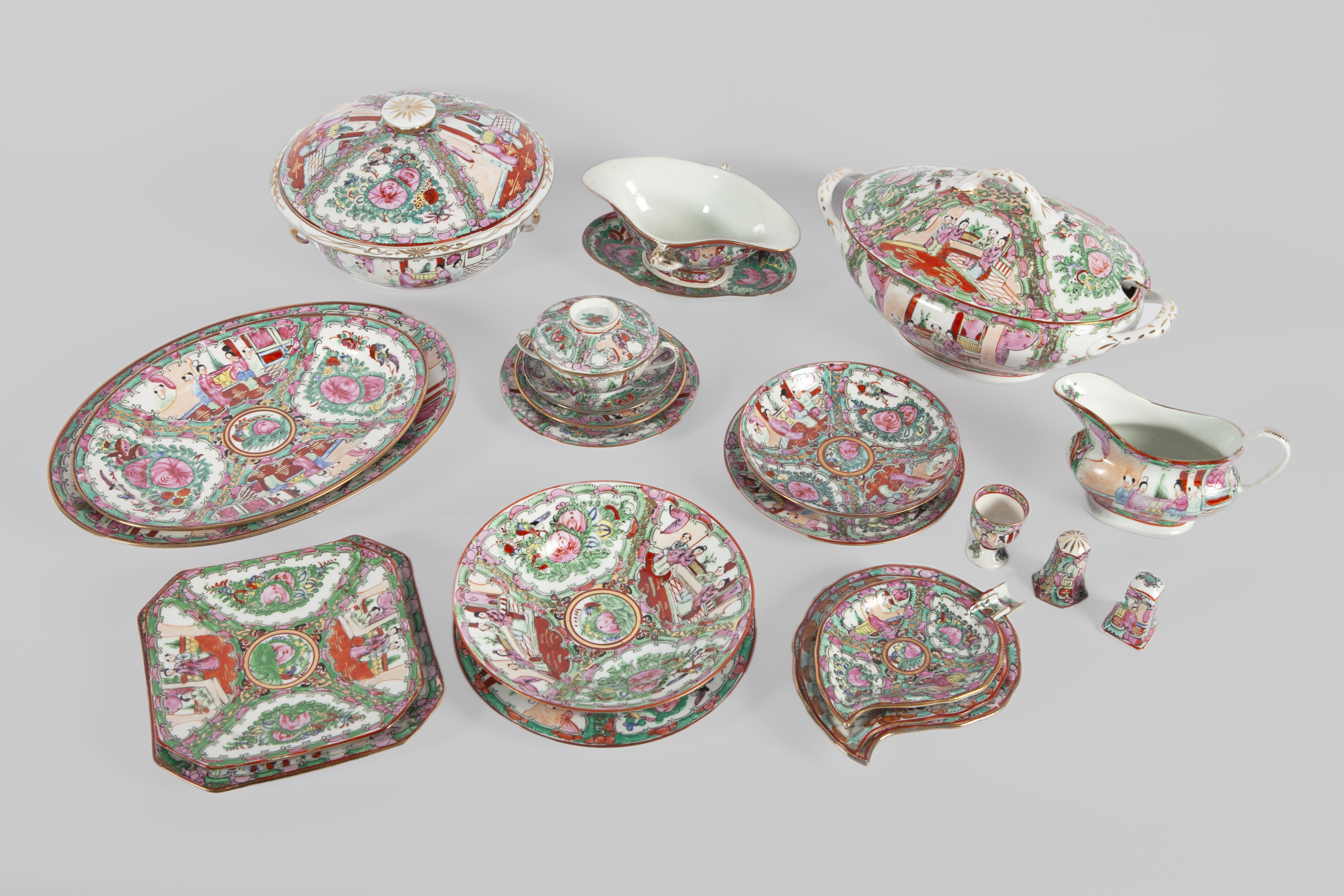 VAJILLA, CHINA, DINASTÍA QING, S. XIX