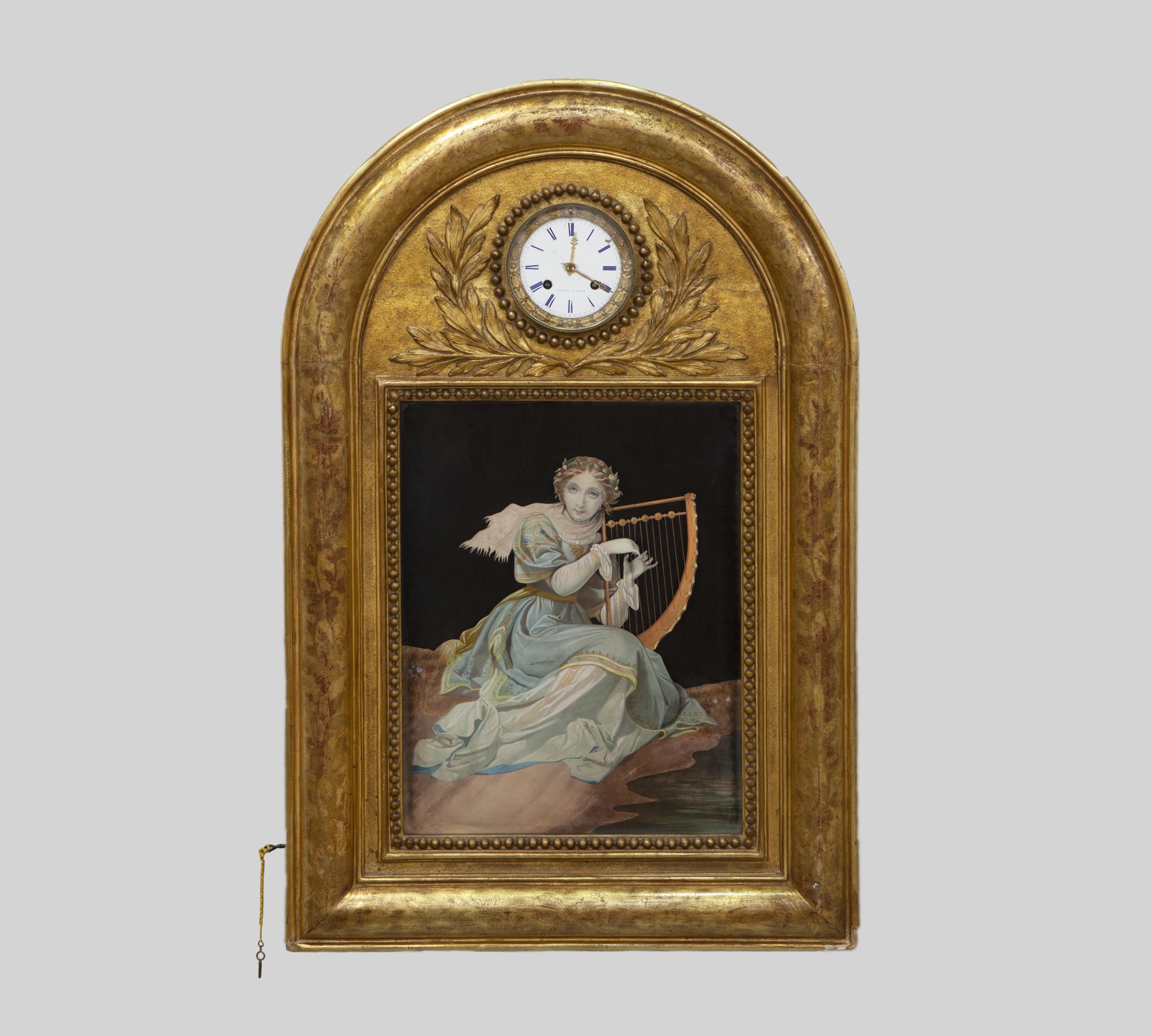 RELOJ MURAL AUTÓMATA CON SONERÍA FRANCES, THARIN A PARIS SI