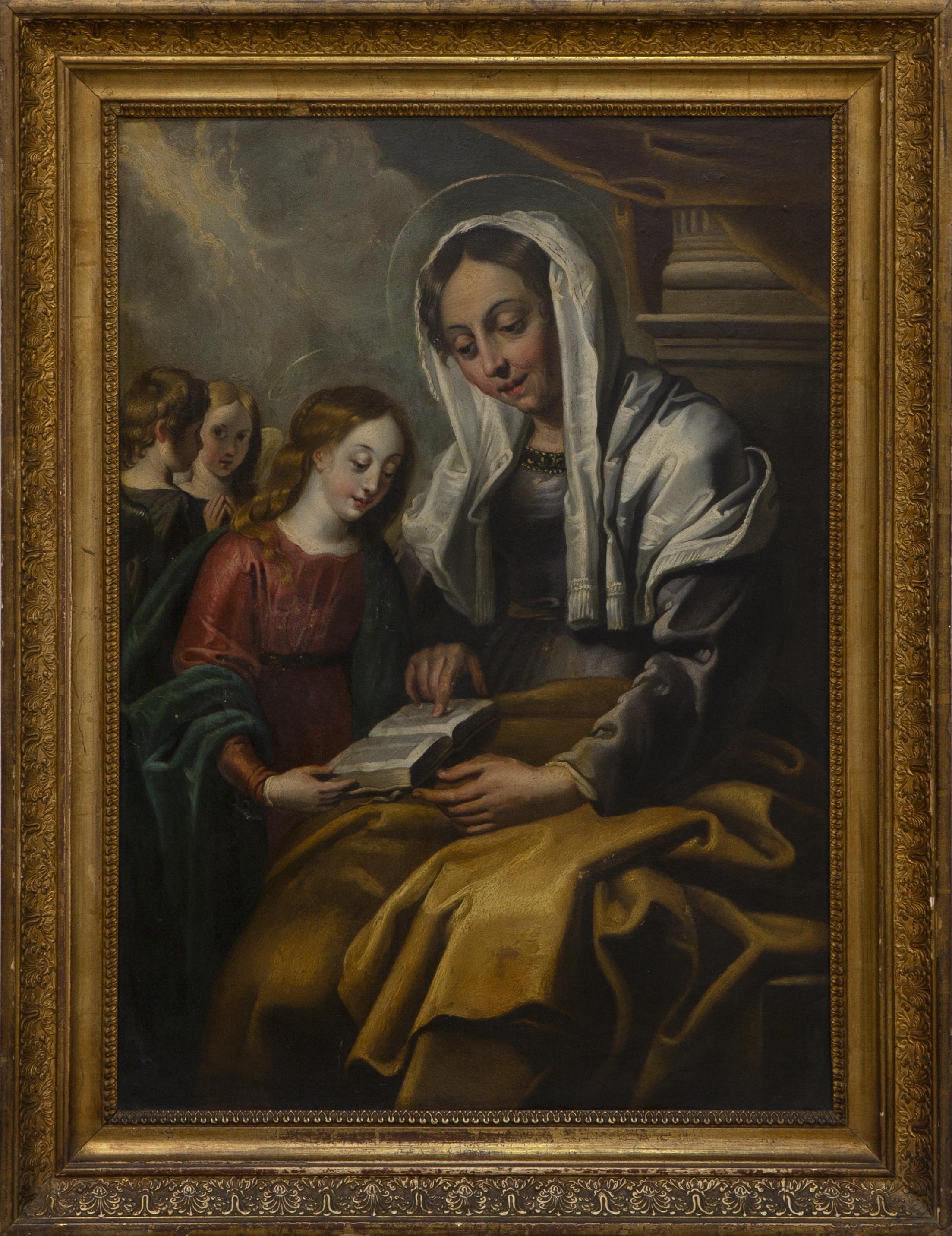 SANTA ANA CON LA VIRGEN NIÑA