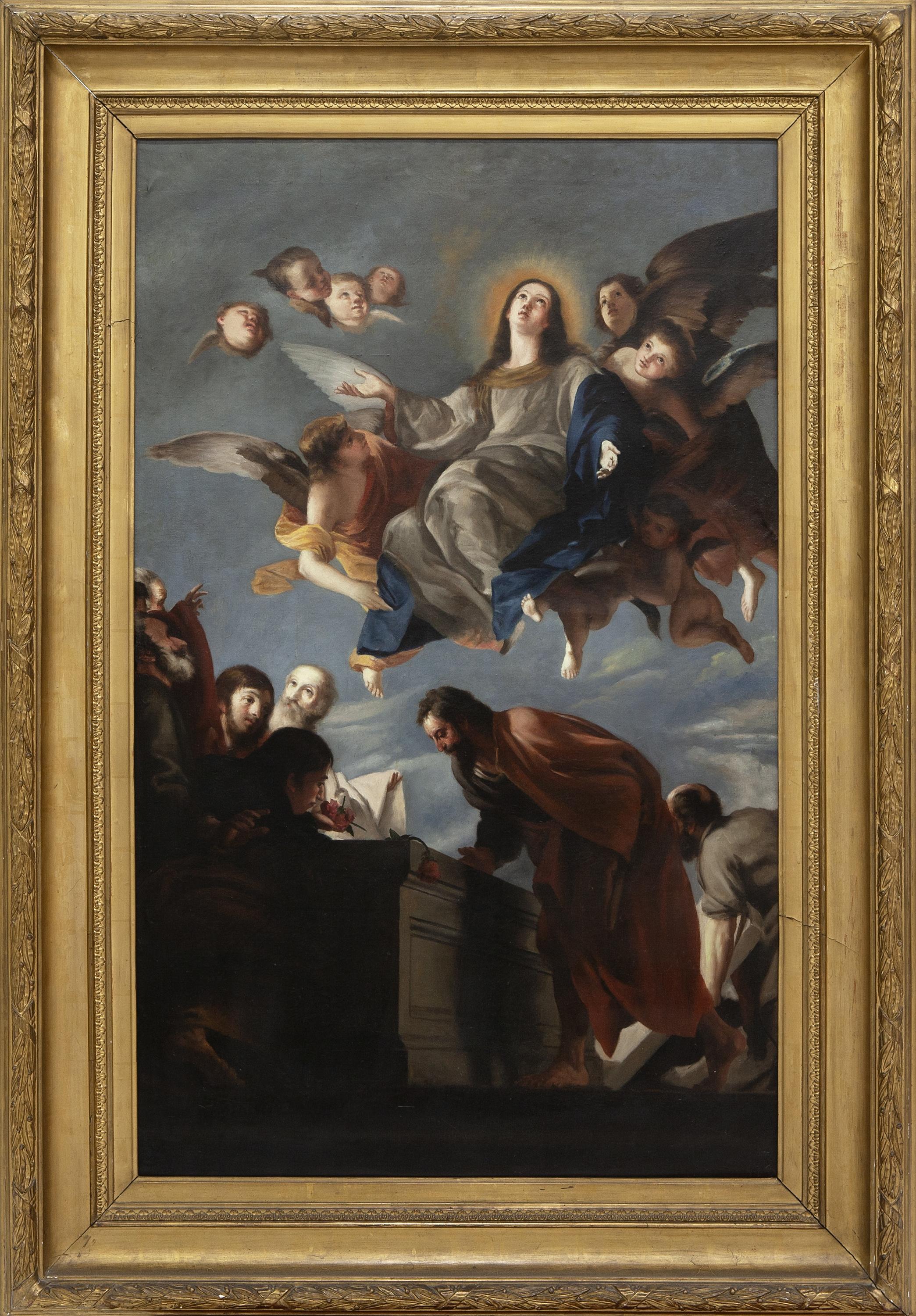 LA ASUNCIÓN DE LA VIRGEN, S.XIX. COPIA DEL ORIGINAL DE JUAN