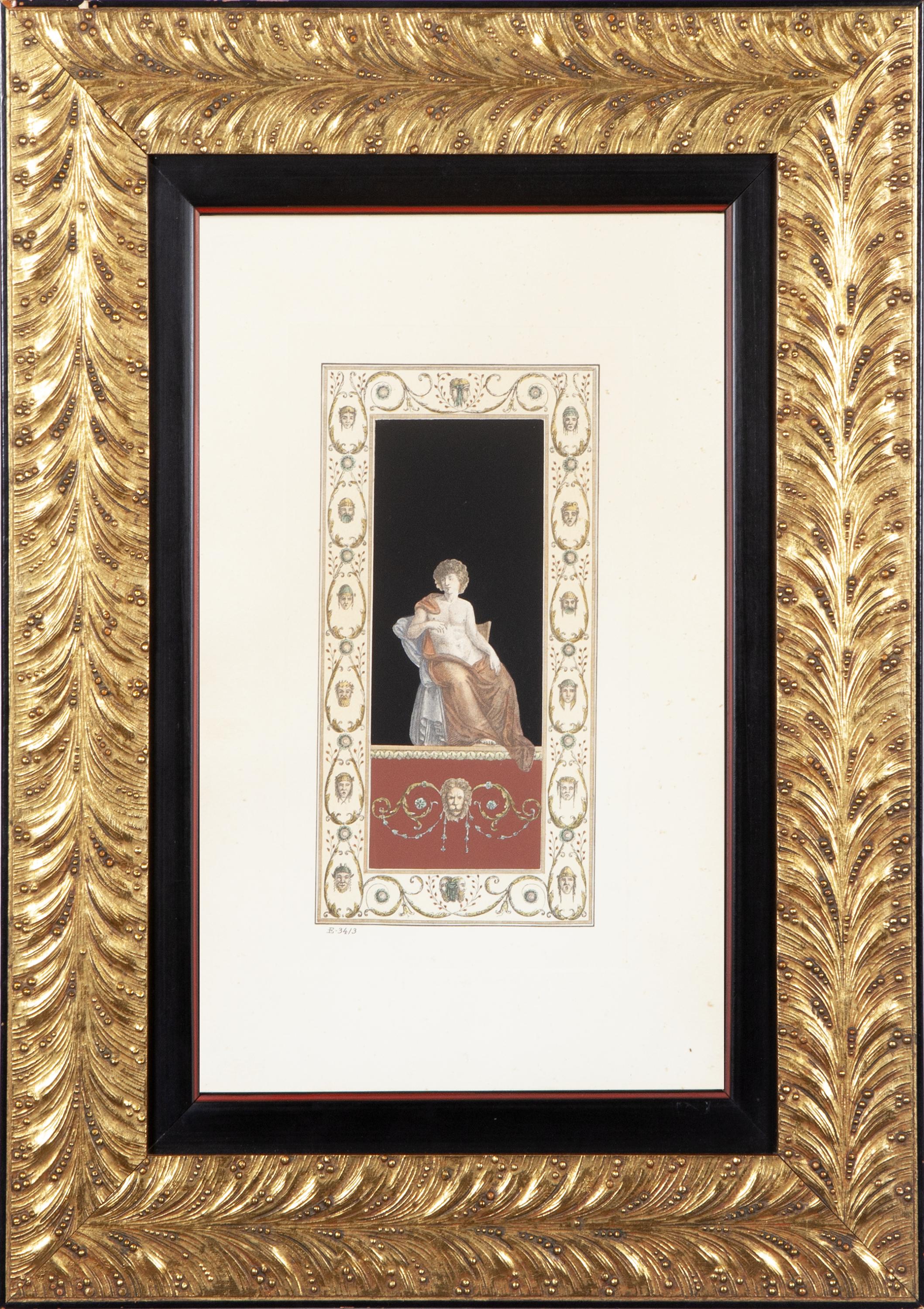 GRABADO ITALIANO DEL EMPERADOR ALEJANDRO, S.XIX