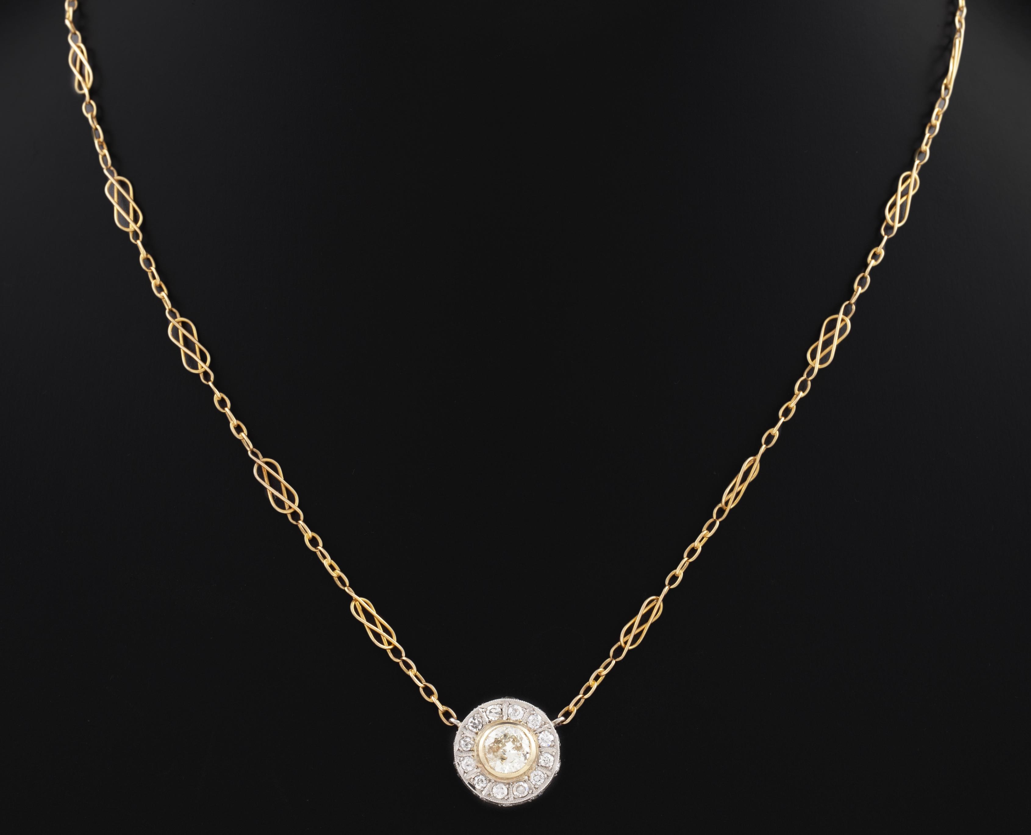 Colgante con cadena
