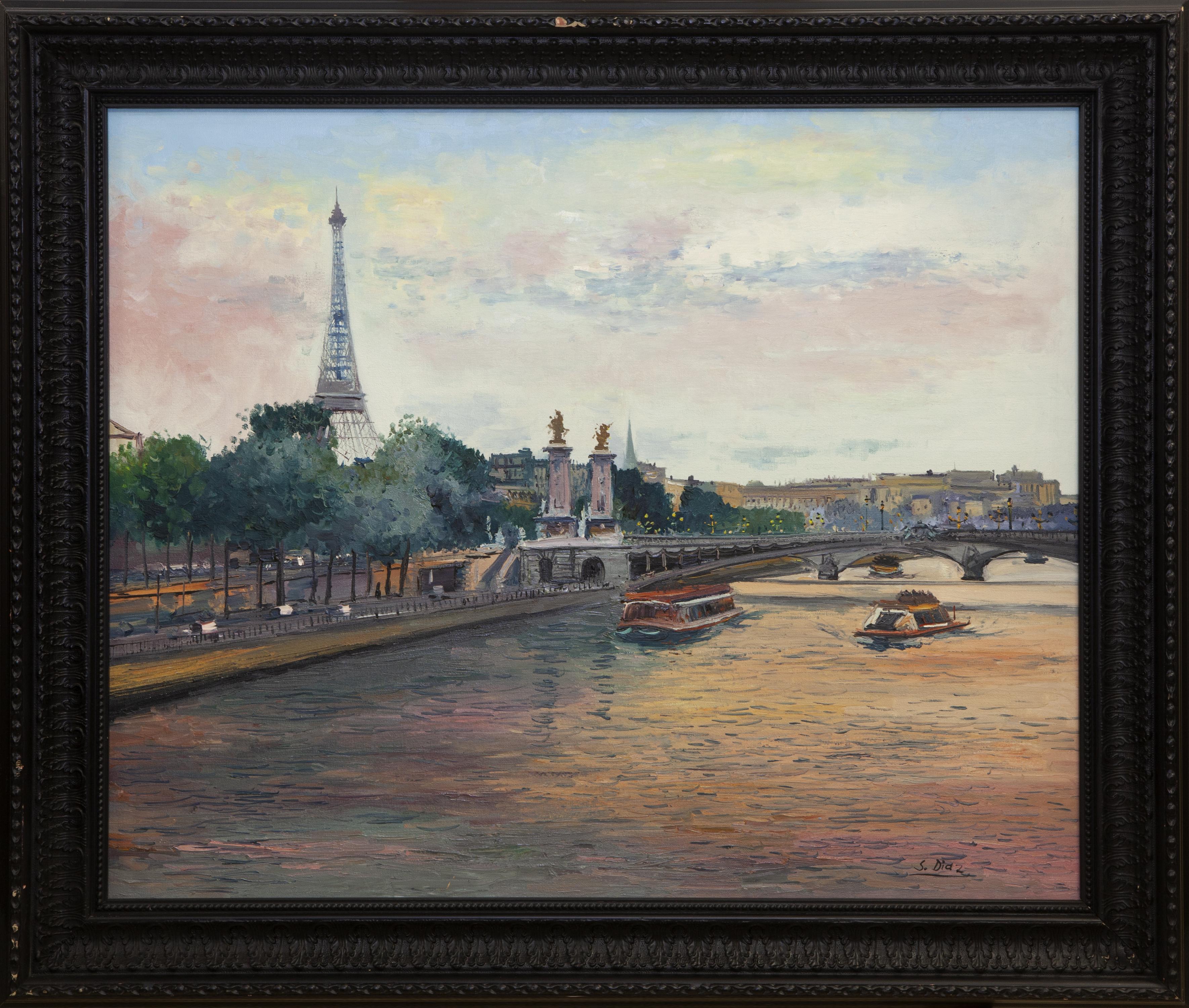 LE PONT ALEXANDRE III ET LA TOUR EIFFEL, PARÍS