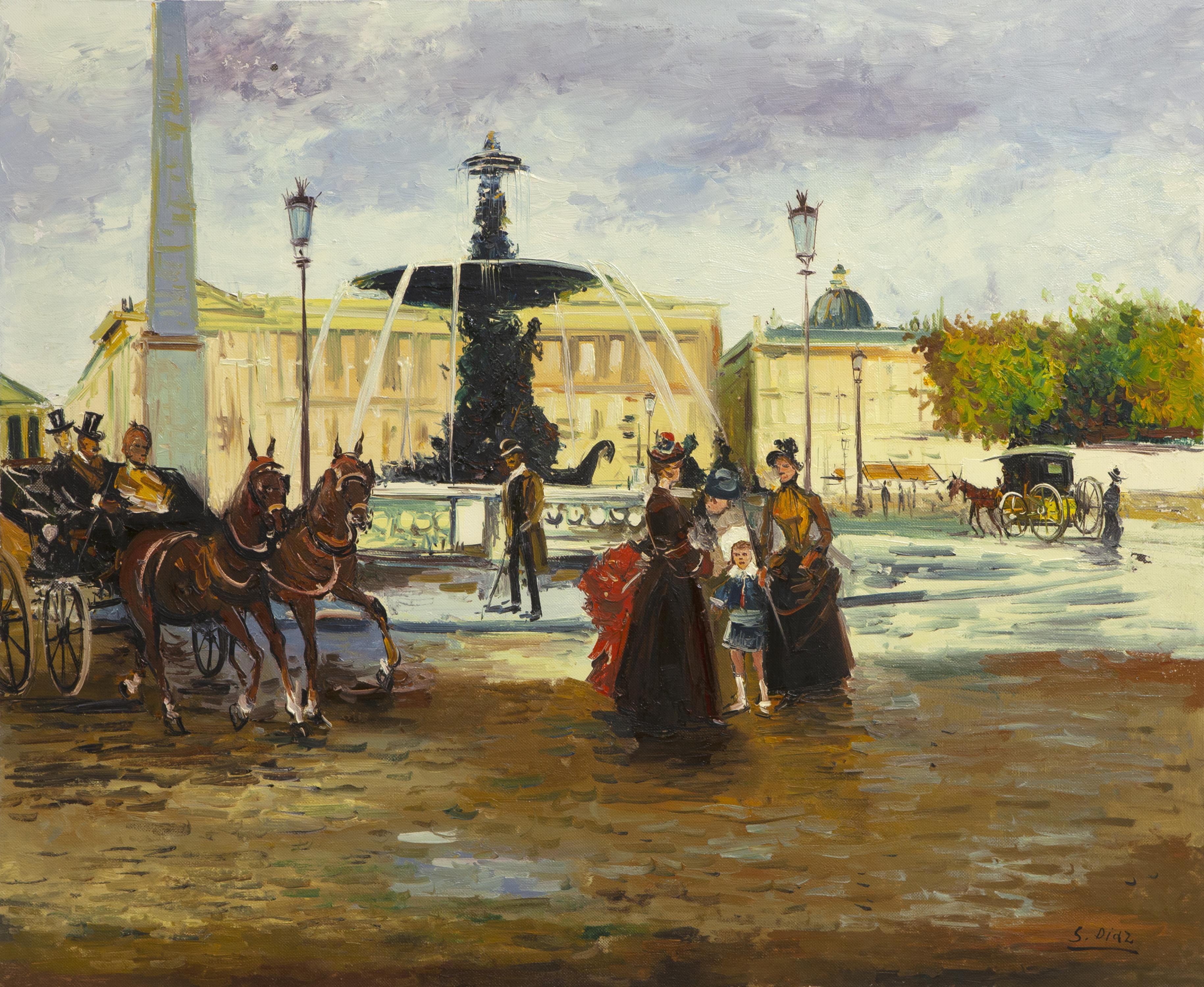 FUENTE DE LA PLAZA DE LA CONCORDIA, PARÍS