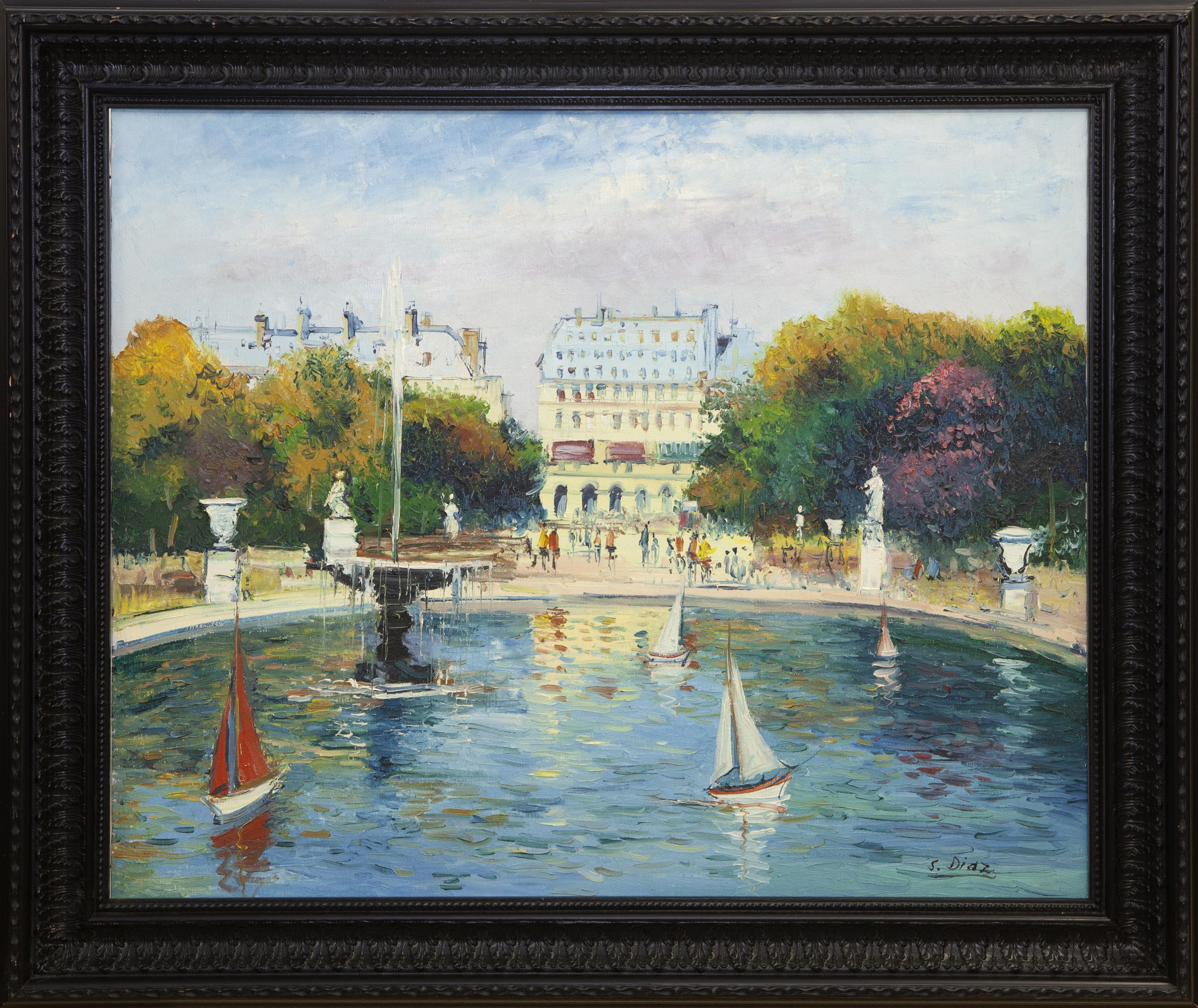 EL ESTANQUE DE LAS TULLERÍAS, PARÍS