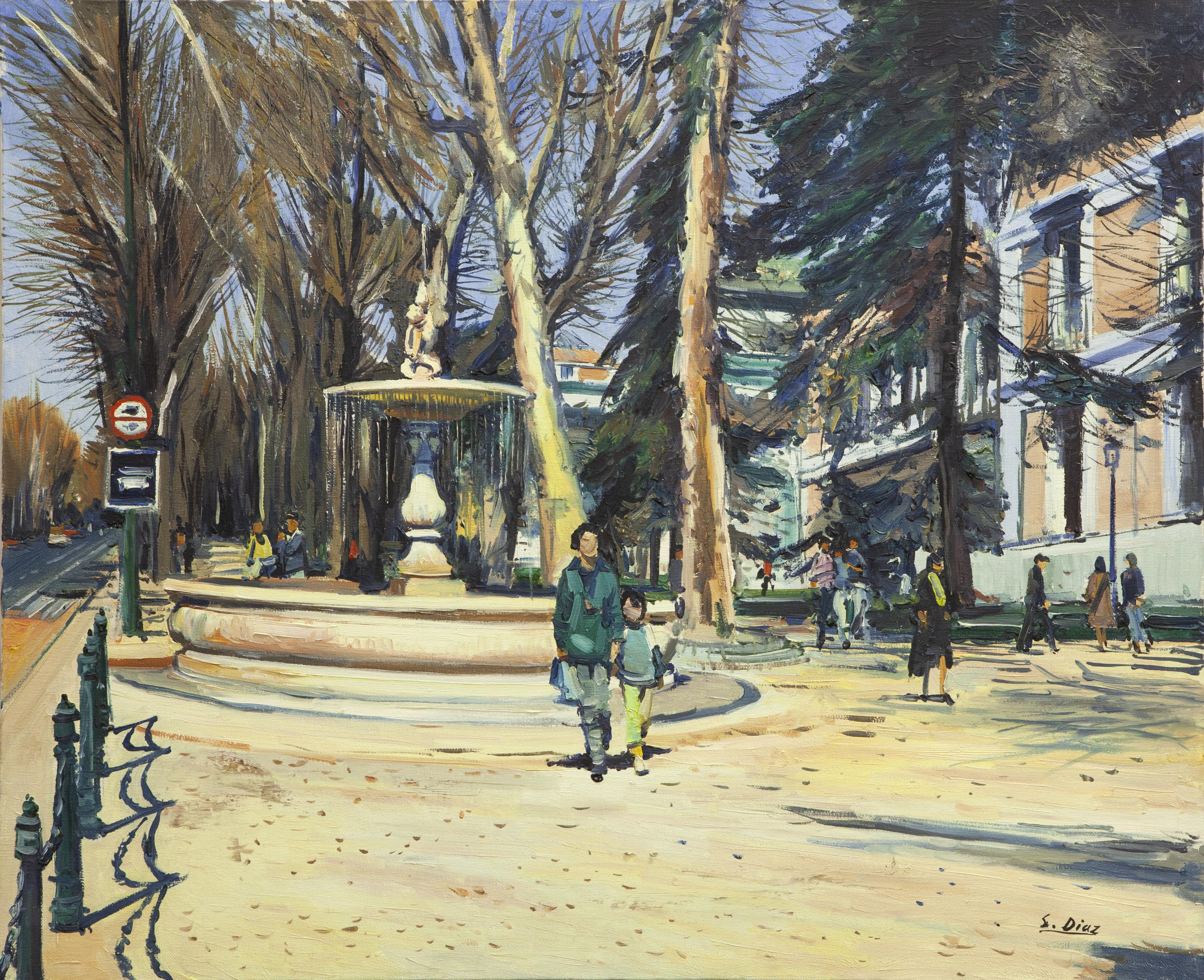 VISTA PASEO DEL PRADO, MADRID