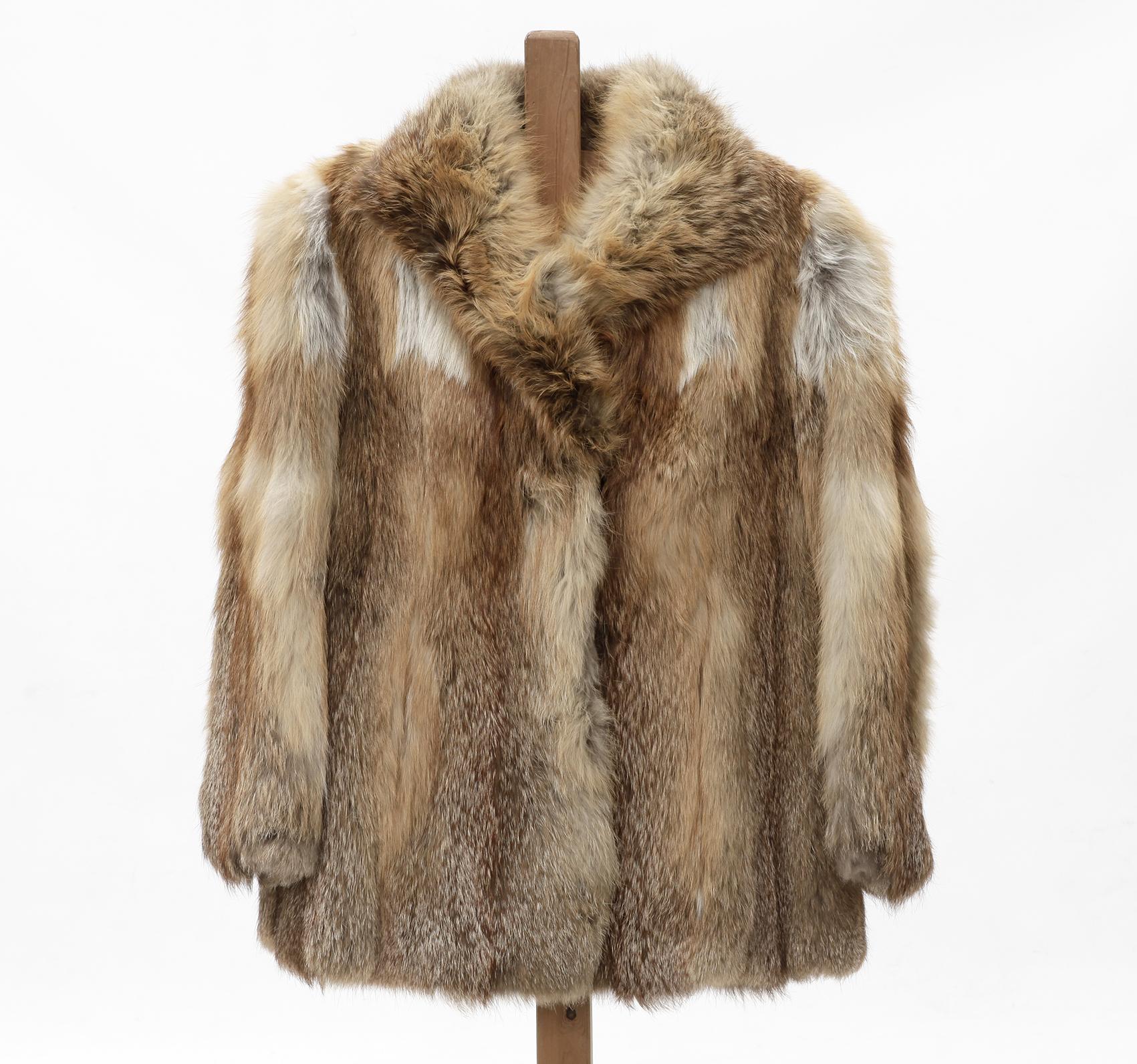 CHAQUETÓN 3/4 DE ZORRO