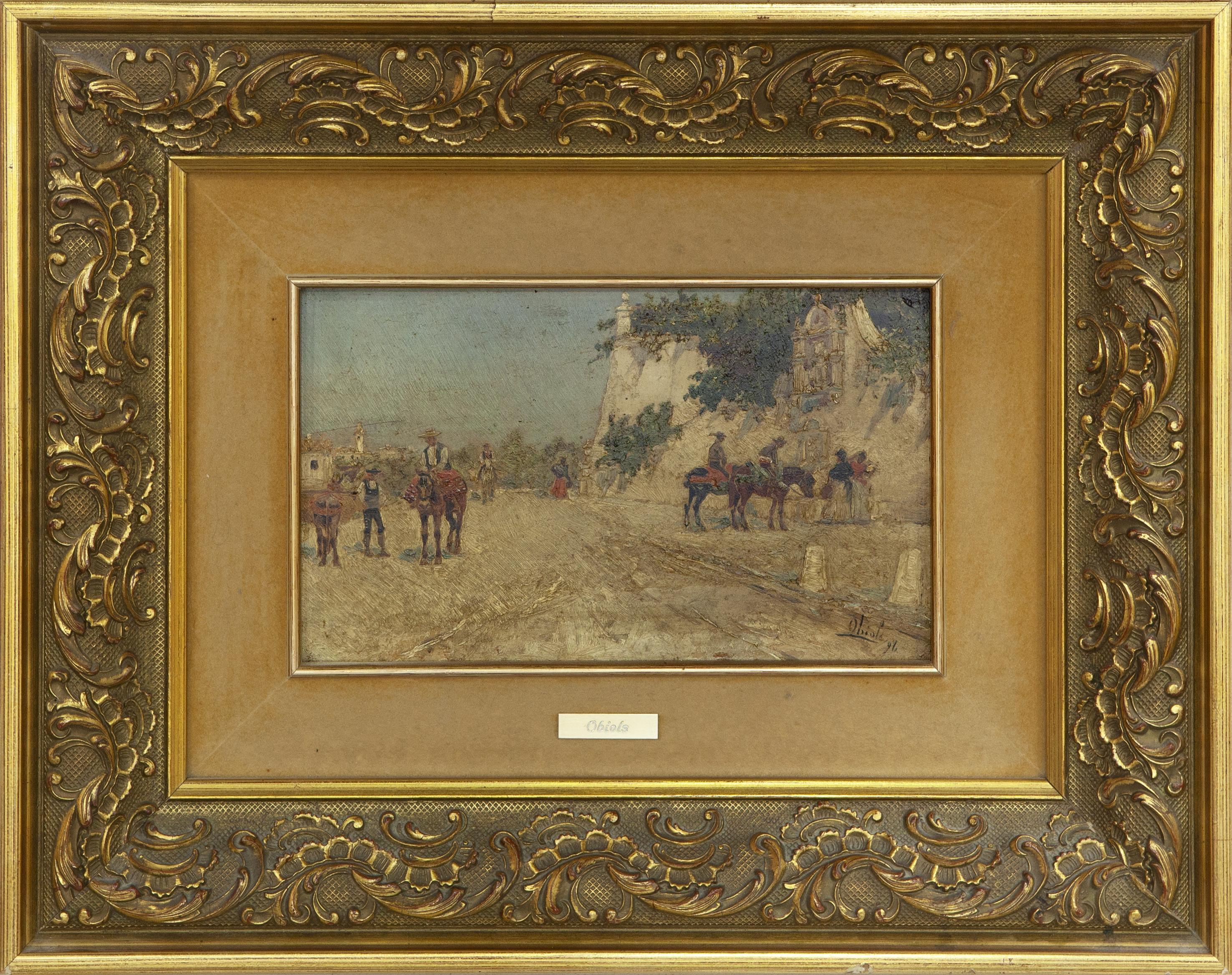 PAISAJE CON PERSONAJES 