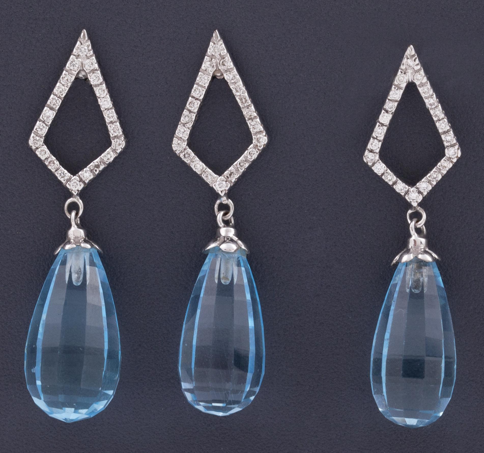 Pendientes y colgante