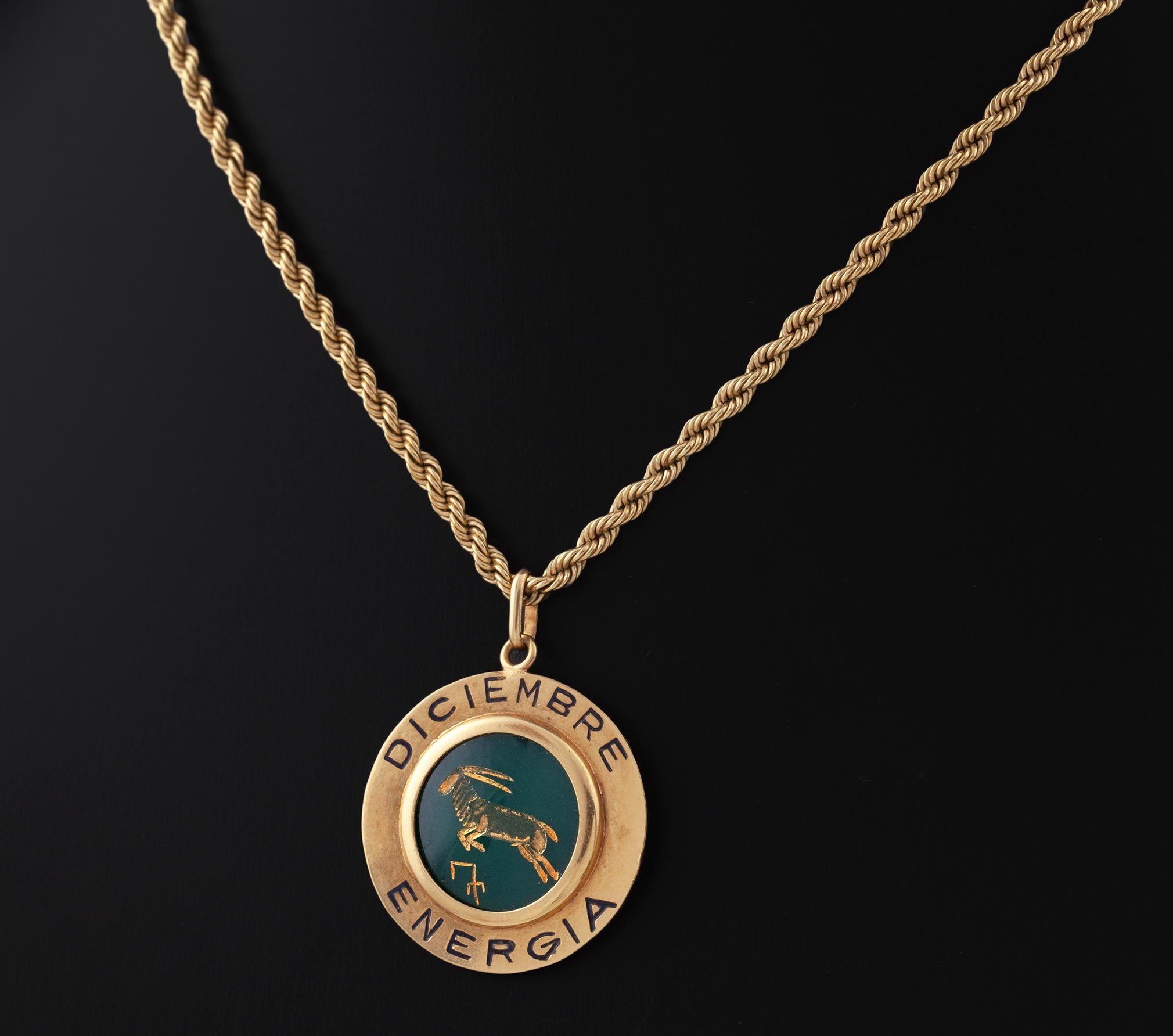 Colgante con cadena