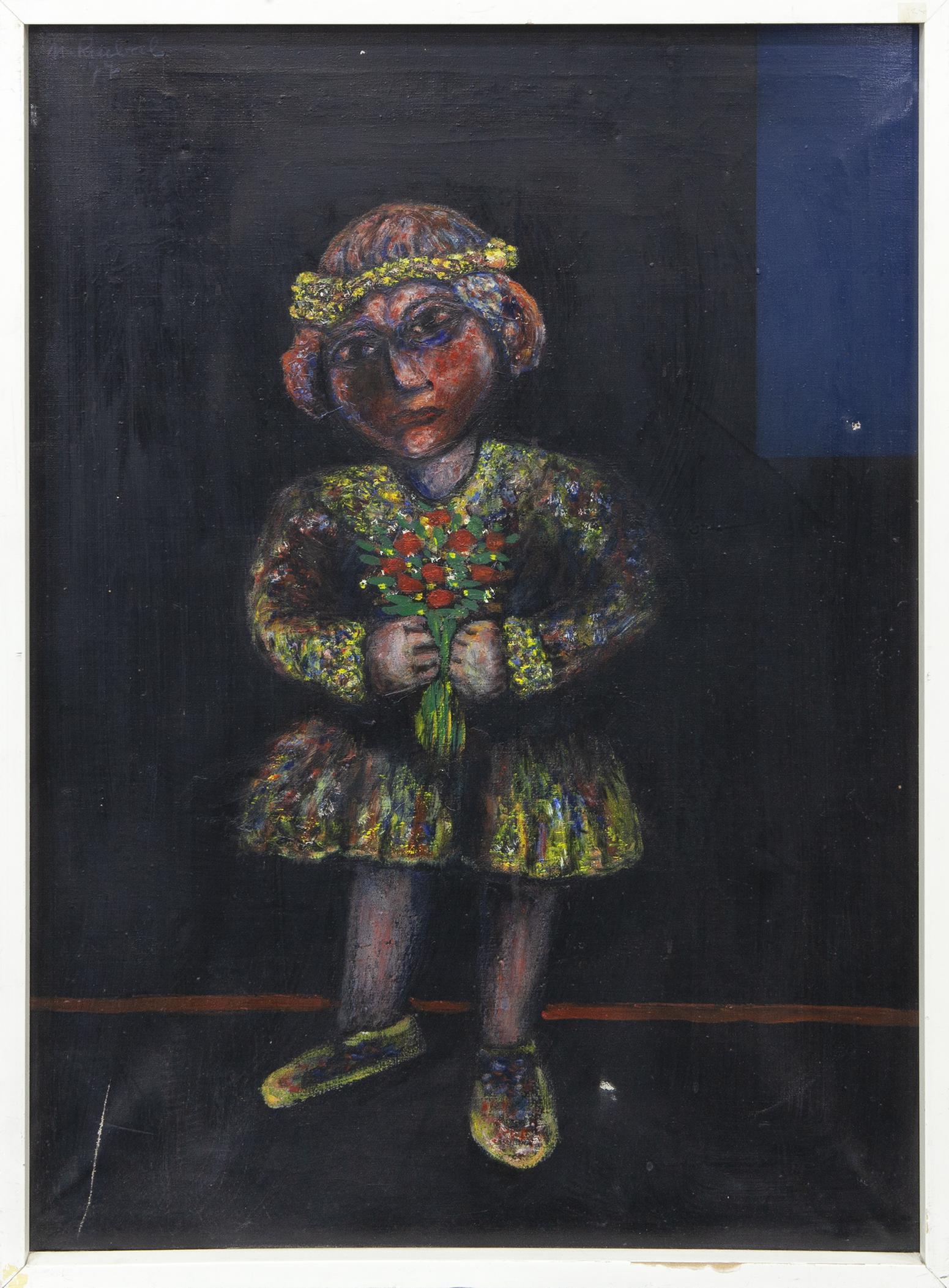 NIÑA CON RAMILLETE