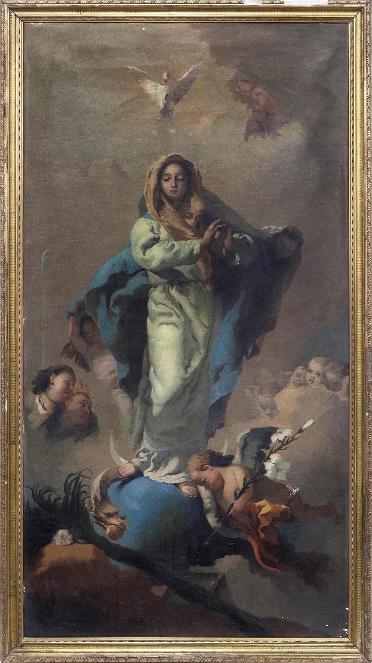 INMACULADA CONCEPCIÓN, COPIA DEL ORIGINAL DE GIAN BATTISTA 