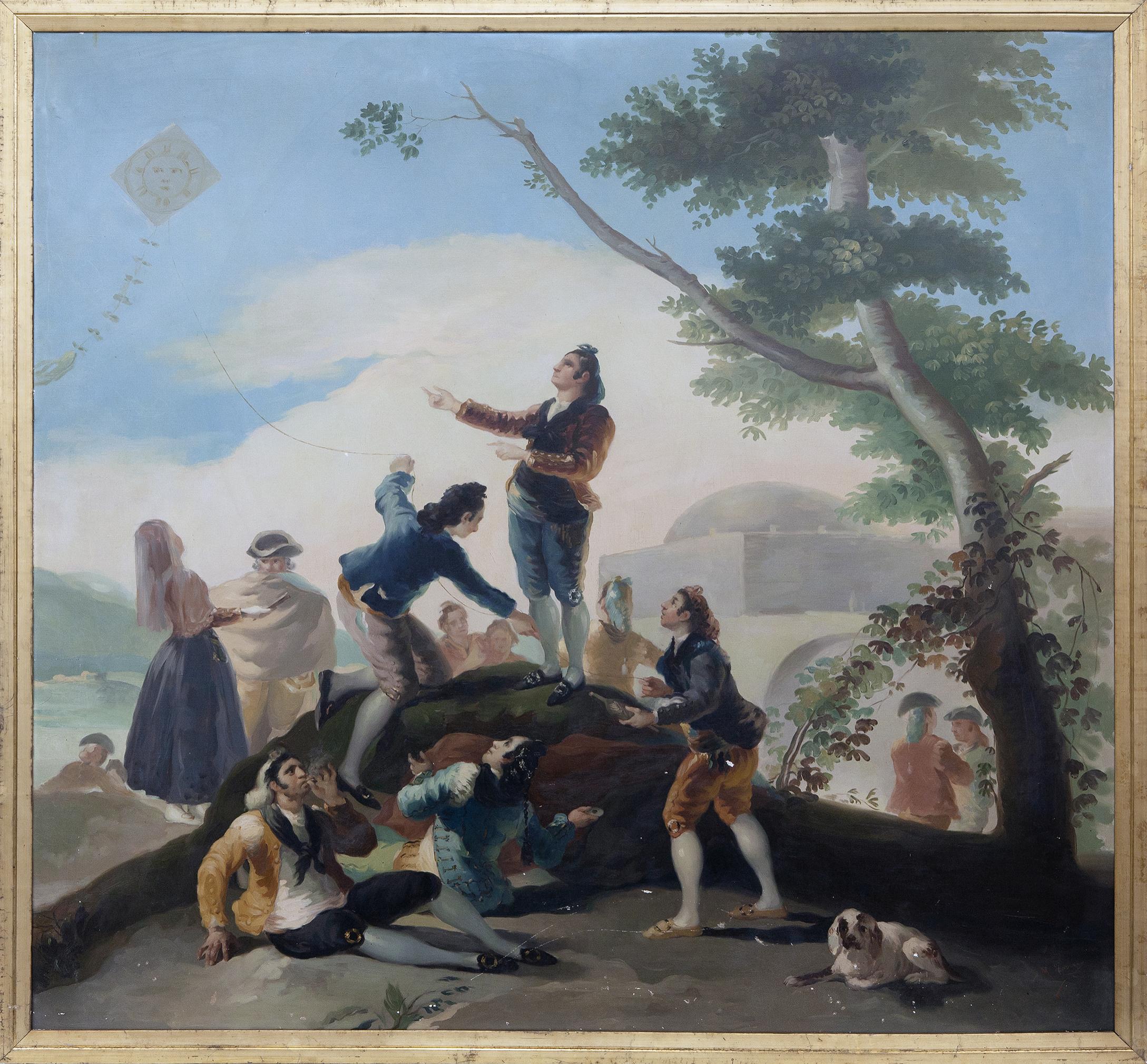 LA COMETA, COPIA DEL ORIGINAL DE FRANCISCO DE GOYA