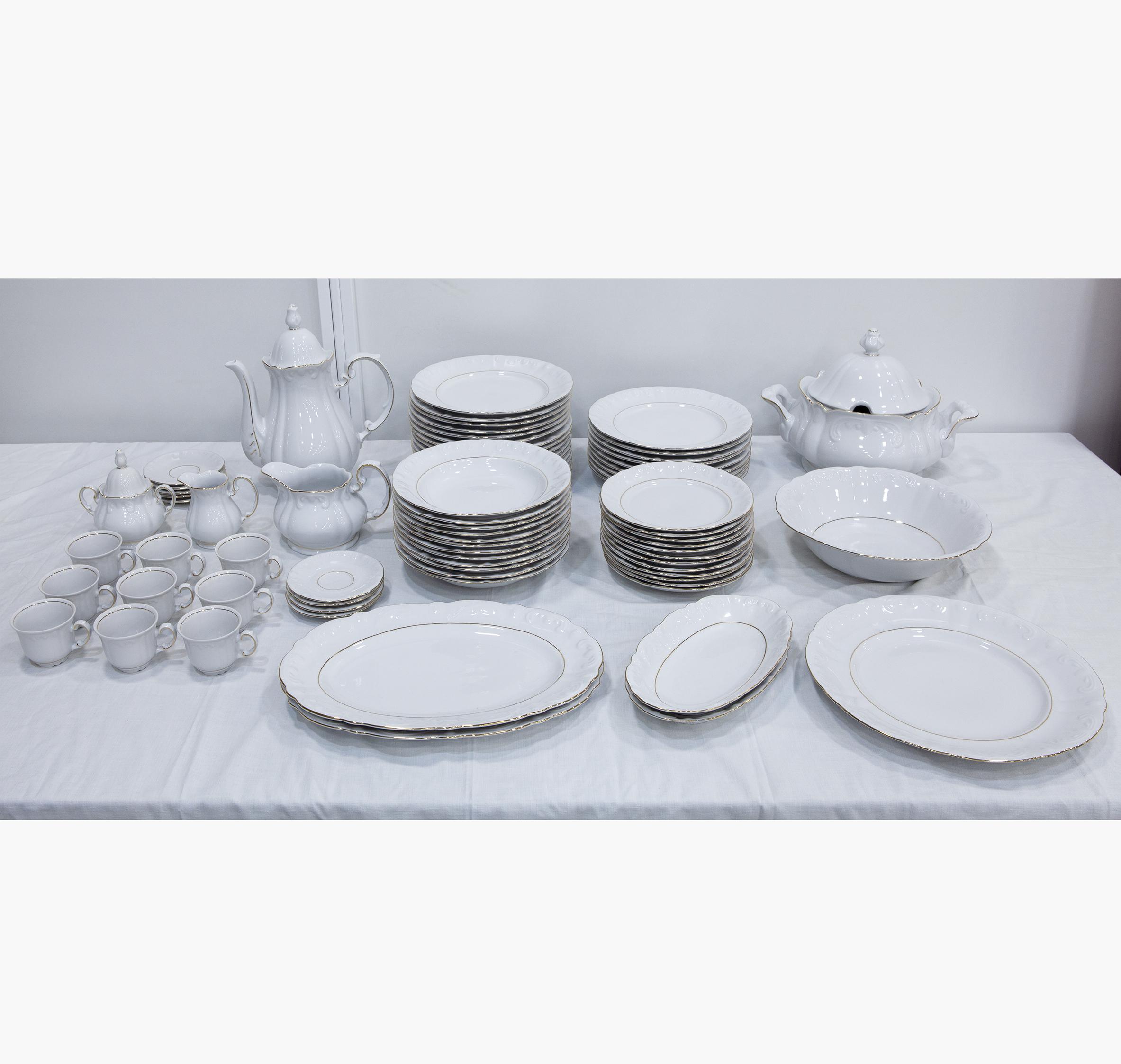VAJILLA DE PORCELANA "BAVARIA"