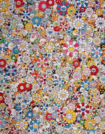 SKULL & FLOWER: MULTICOLOR