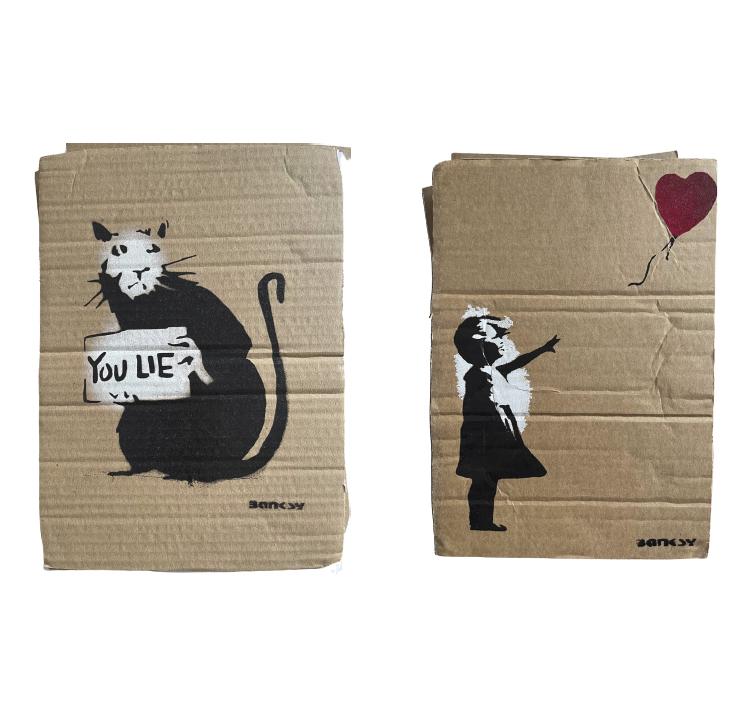 DISMALAND: RAT & GIRL WITH BALLON