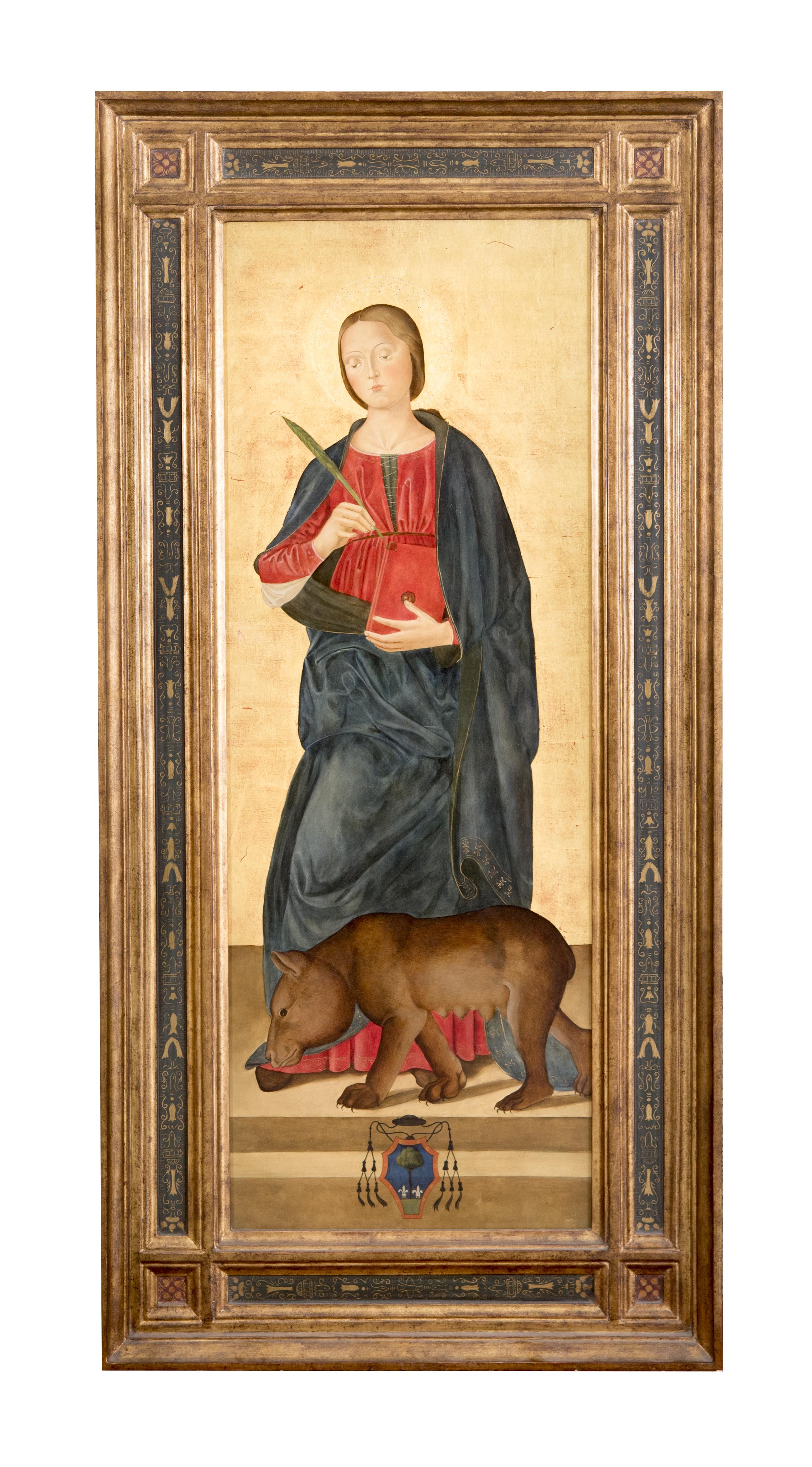 SANTA COLUMBA, COPIA DEL ORIGINAL DE ANTONIZZO ROMANO (1452