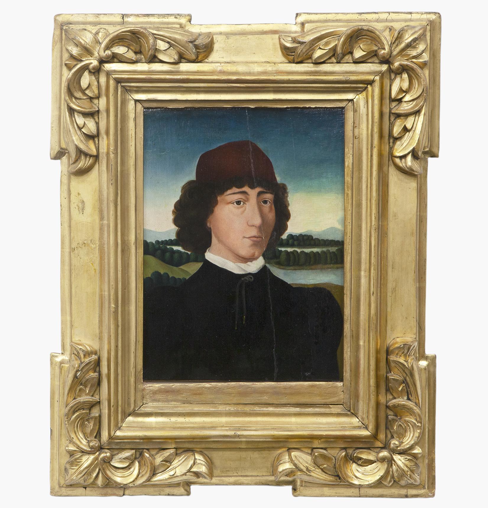 RETRATO SIGUIENDO MODELOS DE HANS MEMLING, S. XV