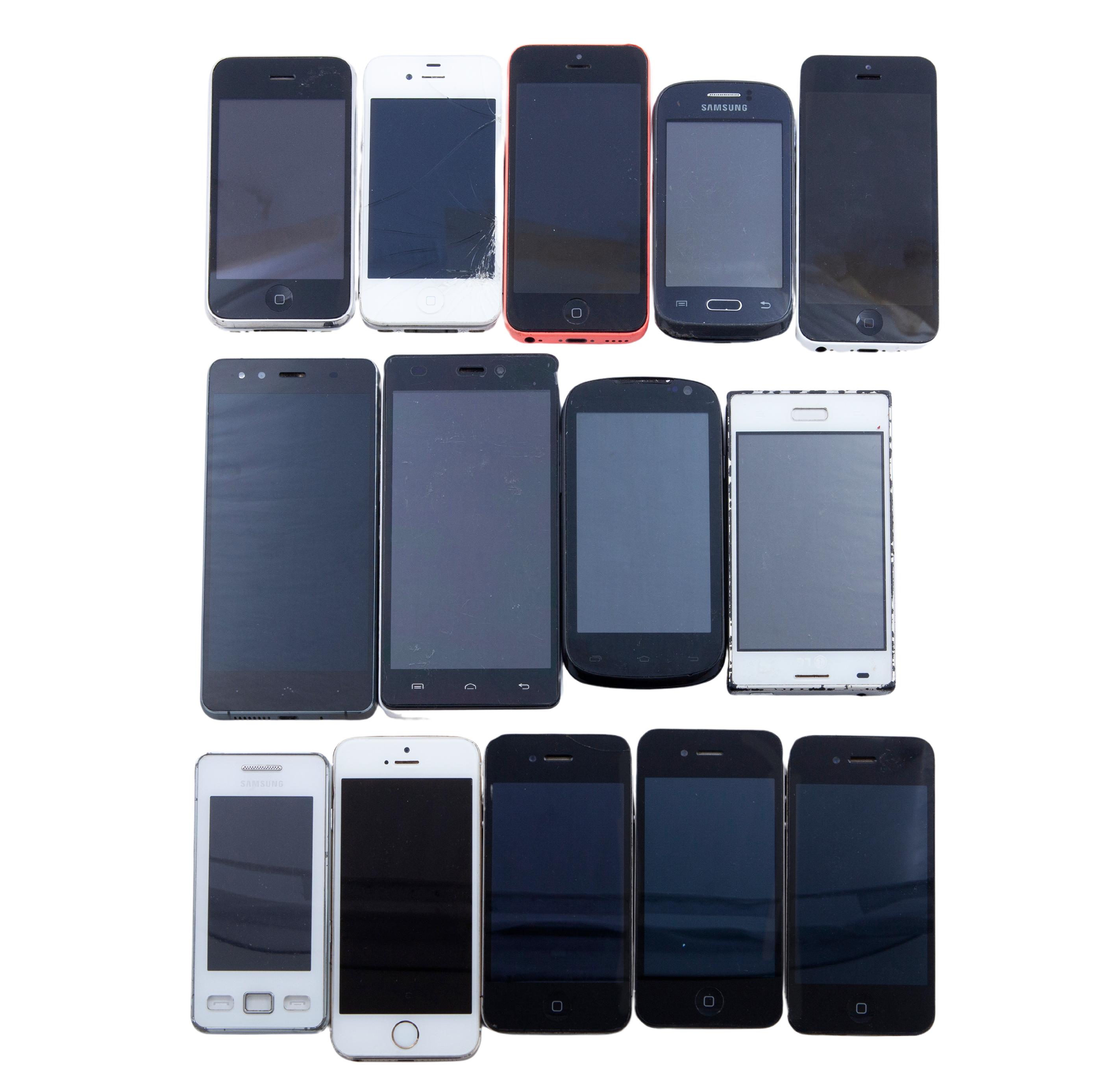 LOTE DE 14 SMARTPHONES