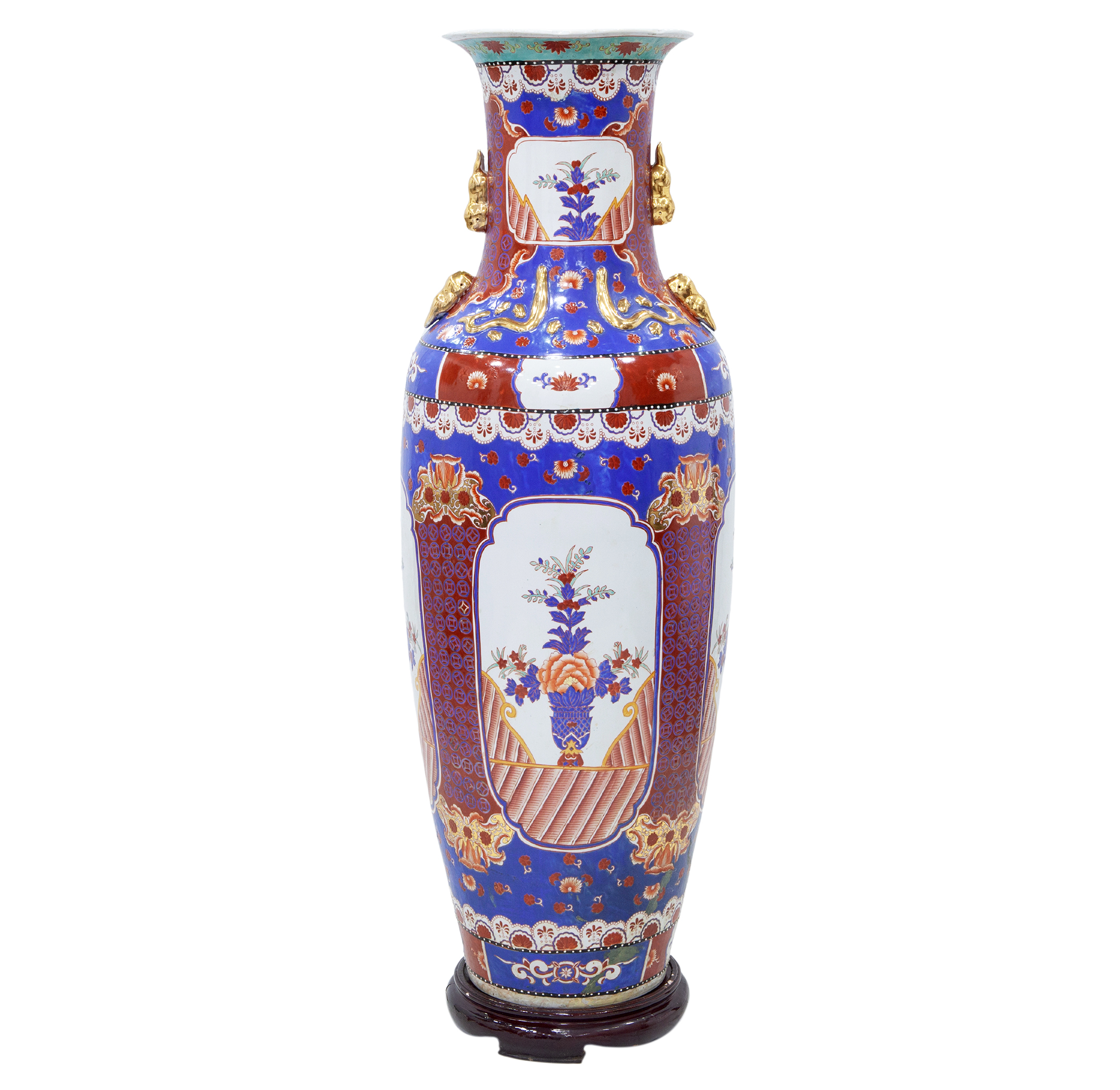 JARRÓN EN PORCELANA CHINA. DINASTÍA CHING (1862-1875)