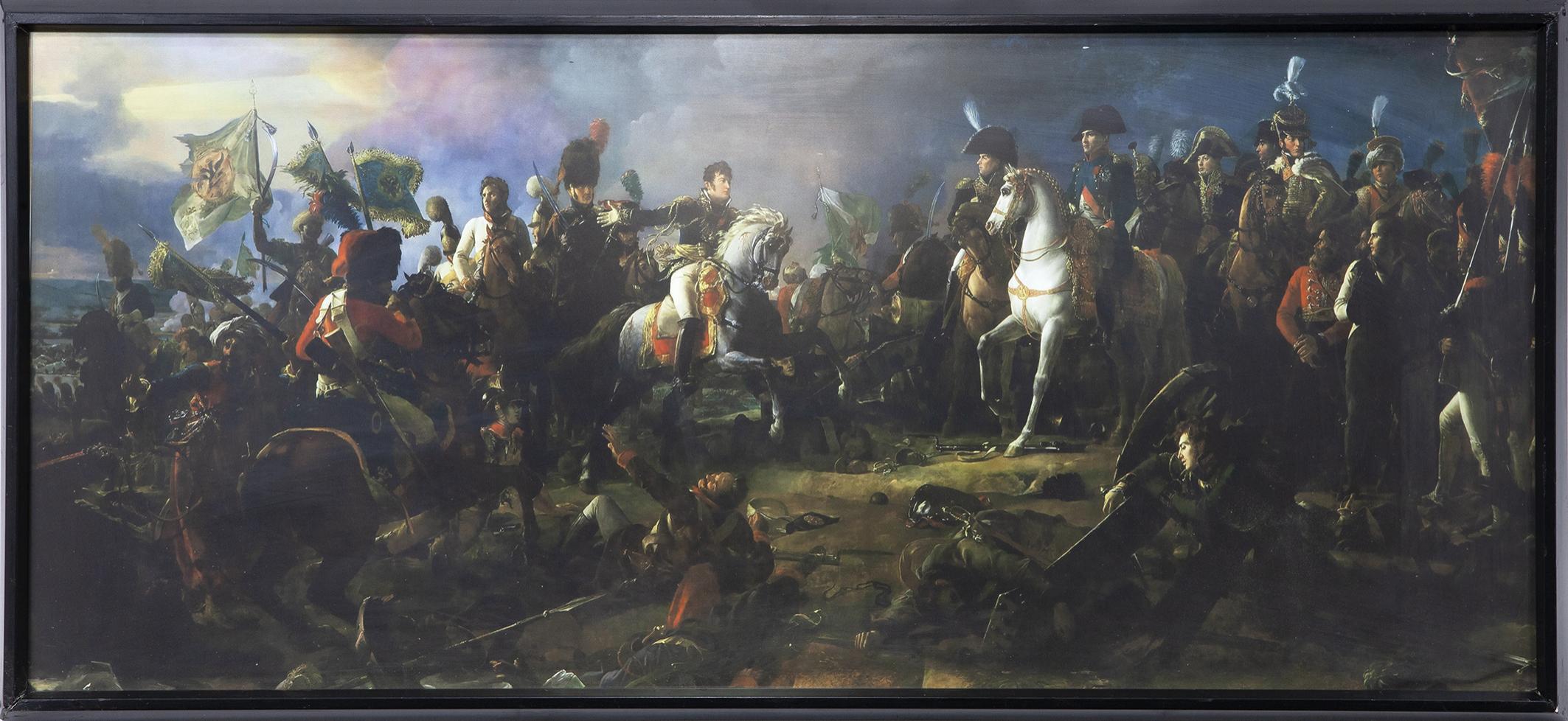 BATALLA DE AUSTERLITZ, COPIA DEL ORIGINAL DE FRANÇOIS GÉRAR