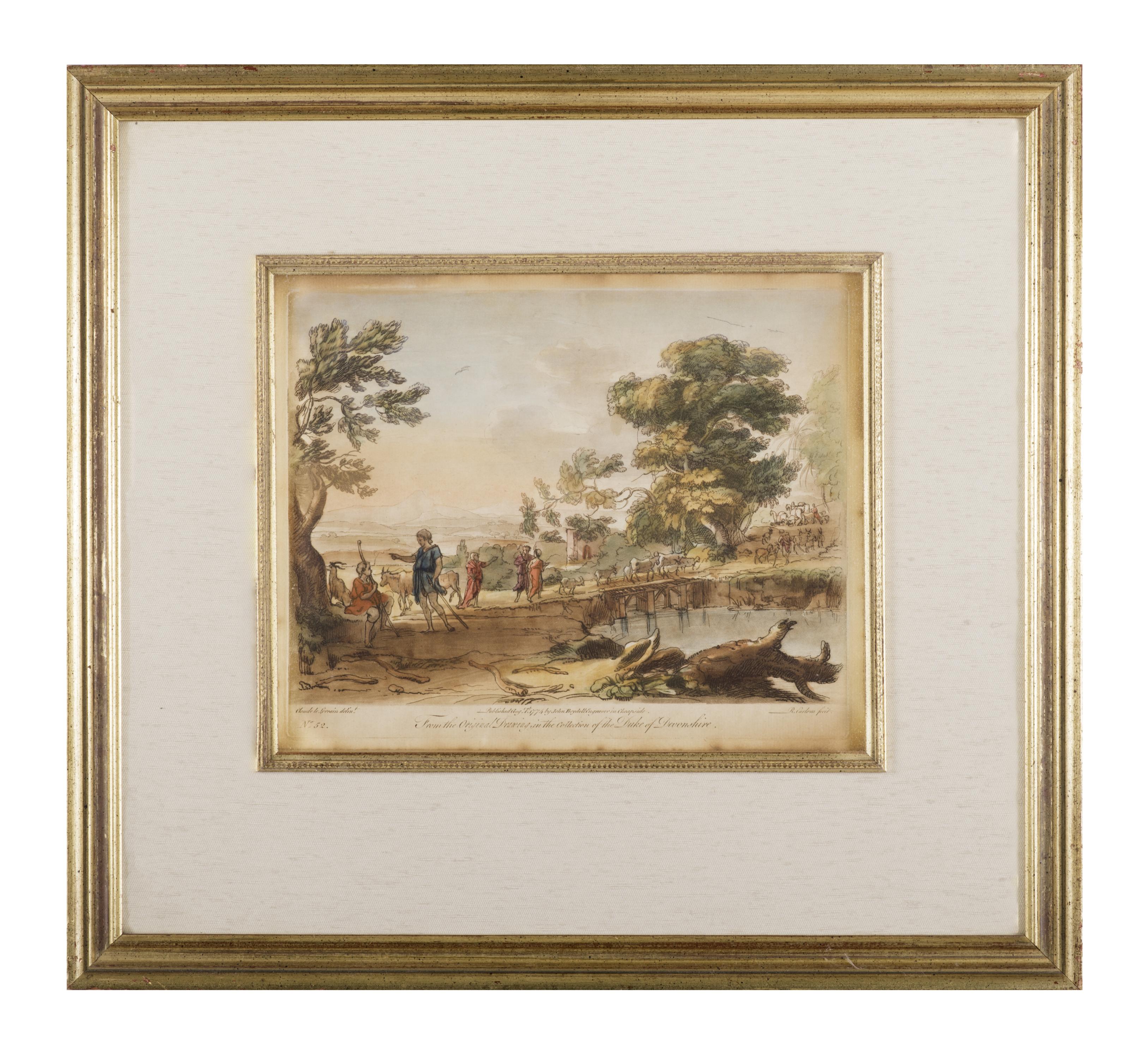 PAISAJE CON PASTORES, 1774