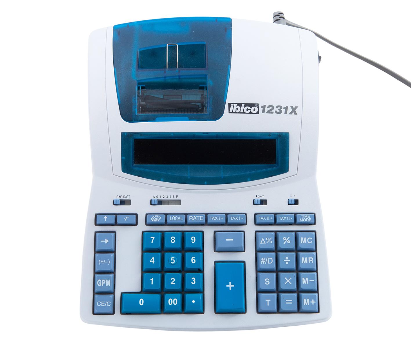 CALCULADORA DE IMPRESIÓN IBICO MODELO 1231X