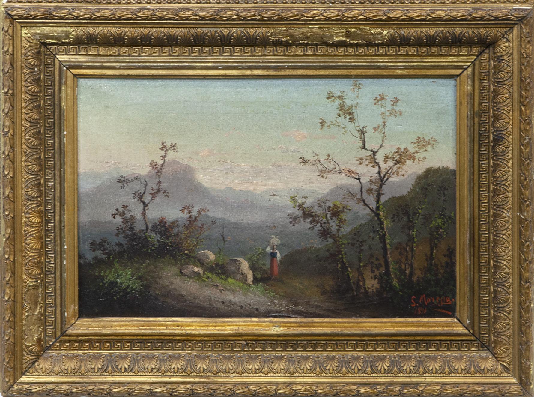 LAVANDERA EN EL MONTE, 1891